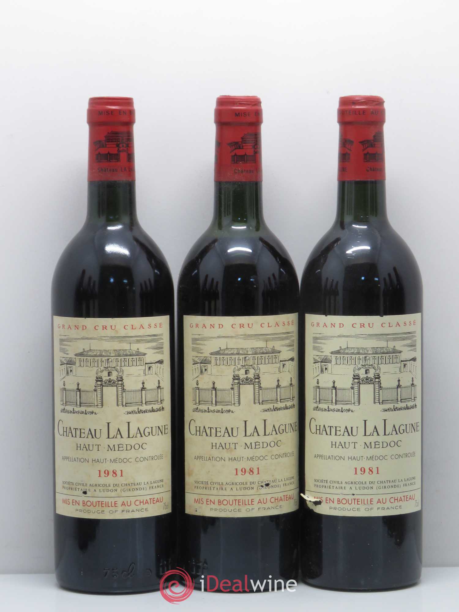 Château la Lagune 3ème Grand Cru Classé 1981 - Lot de 12 bouteilles - 2