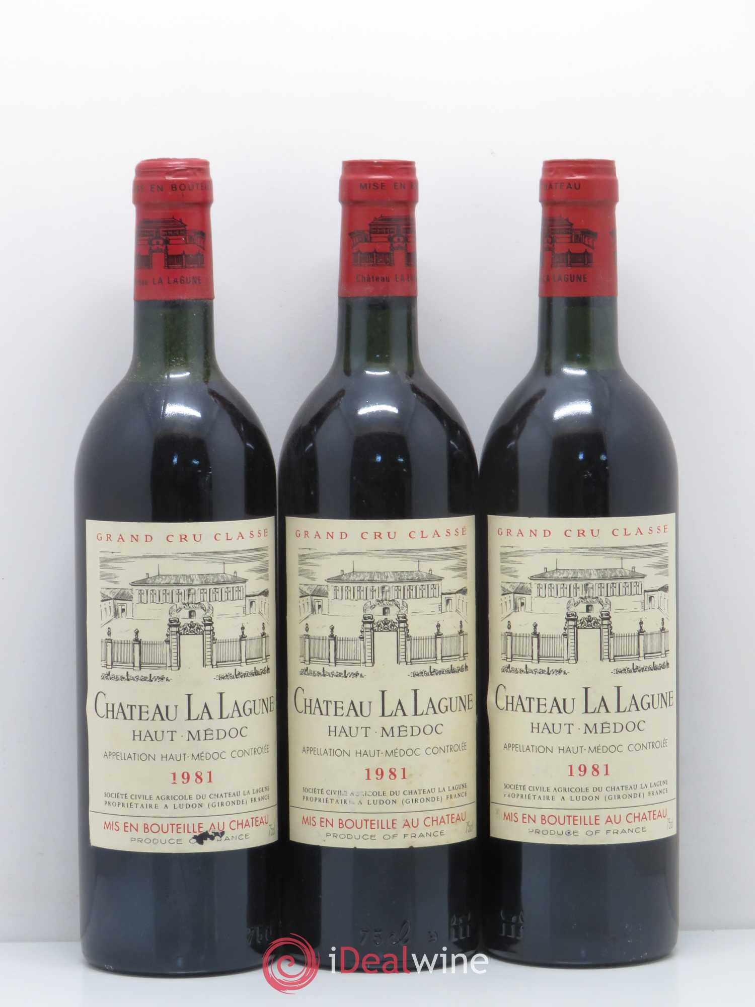 Château la Lagune 3ème Grand Cru Classé 1981 - Lot de 12 bouteilles - 4