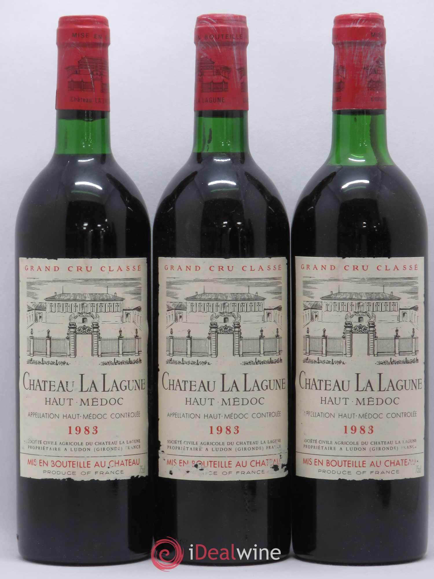 Château la Lagune 3ème Grand Cru Classé 1983 - Lot de 12 bouteilles - 1