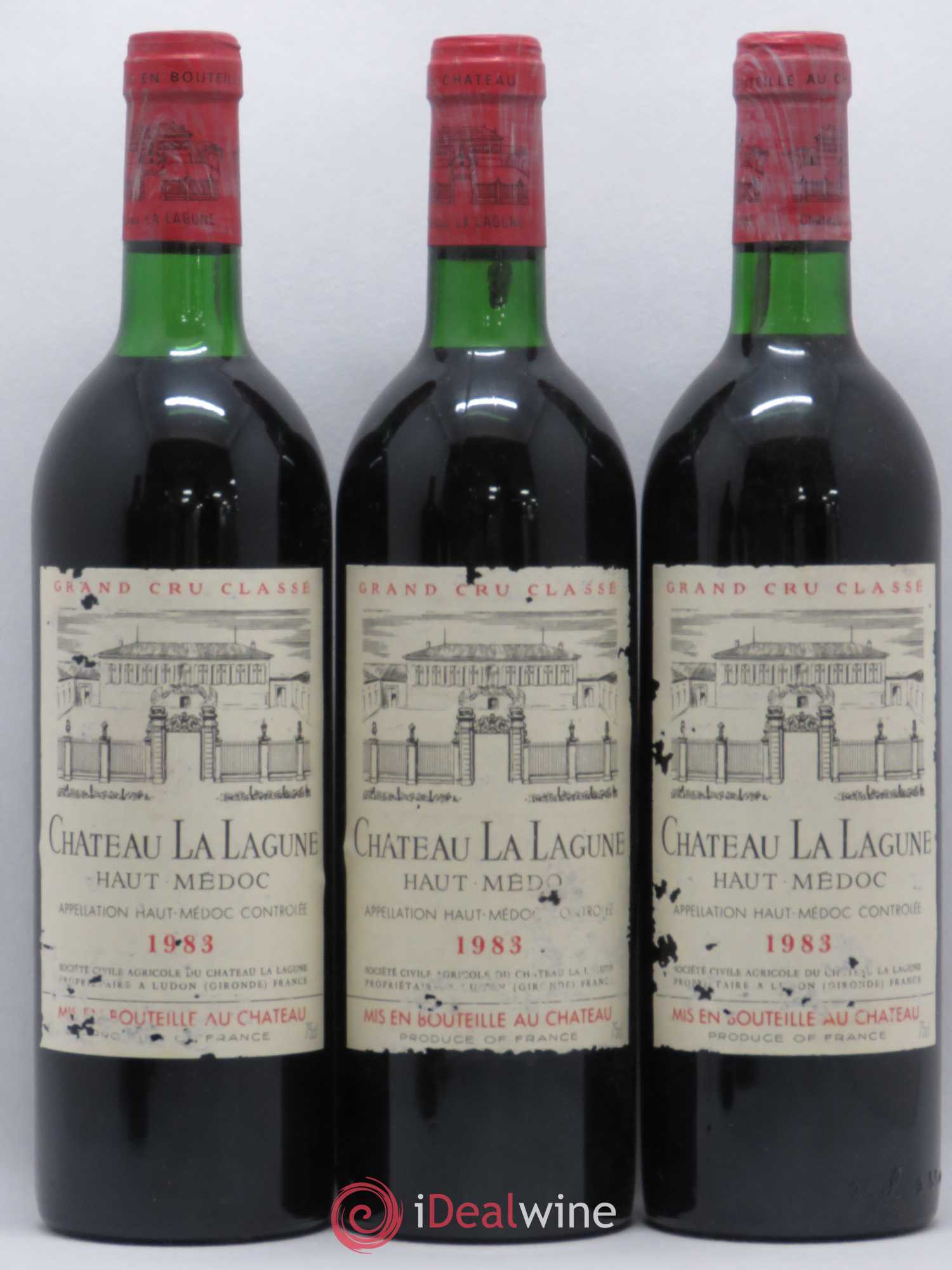Château la Lagune 3ème Grand Cru Classé 1983 - Lot de 12 bouteilles - 3
