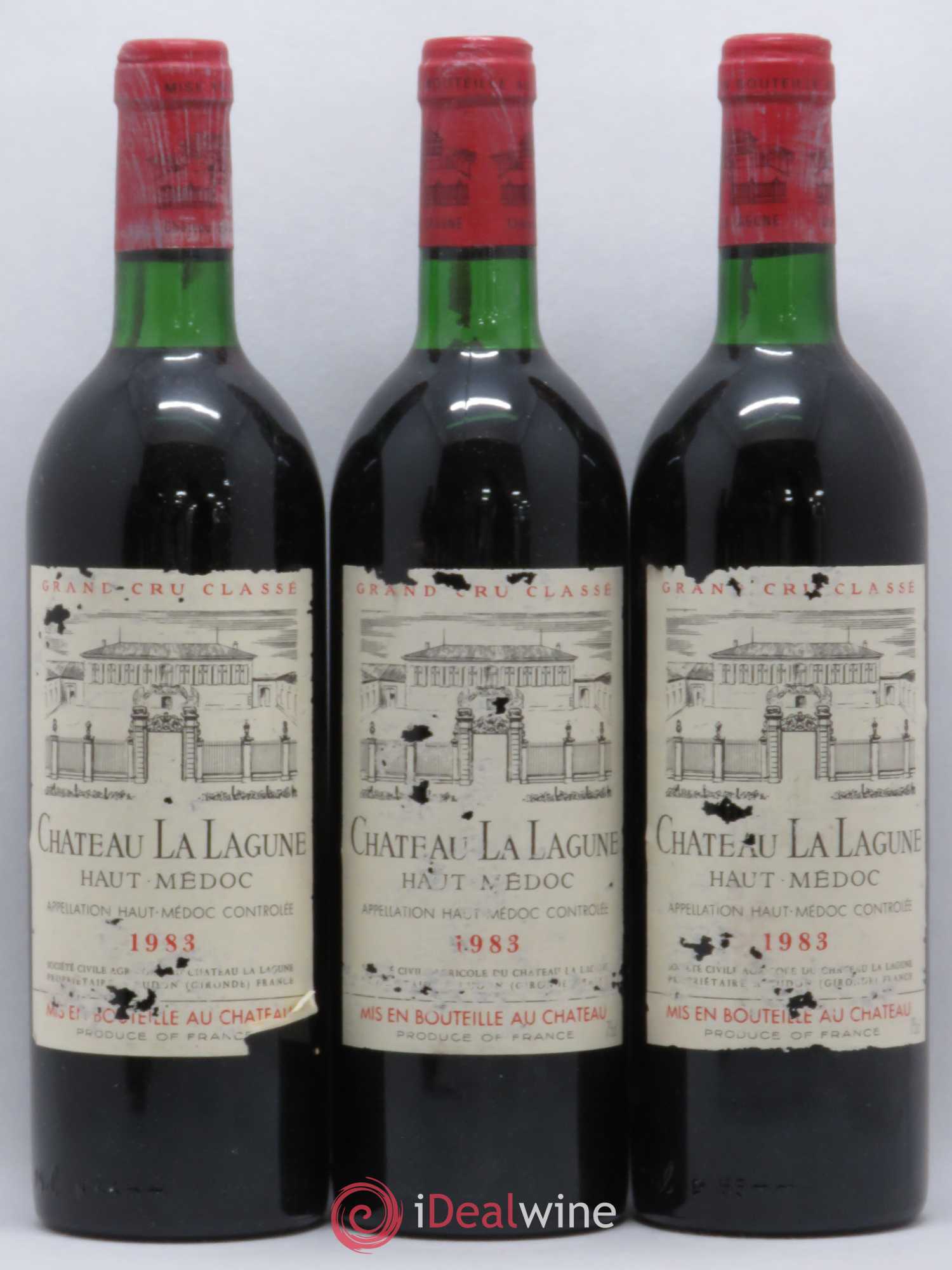 Château la Lagune 3ème Grand Cru Classé 1983 - Lot de 12 bouteilles - 4