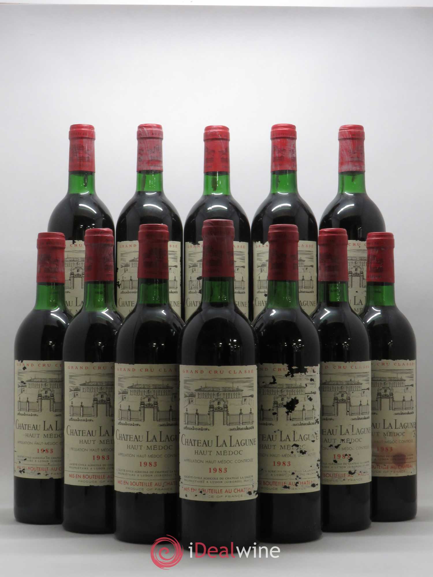 Château la Lagune 3ème Grand Cru Classé 1983 - Lot de 12 bouteilles - 0