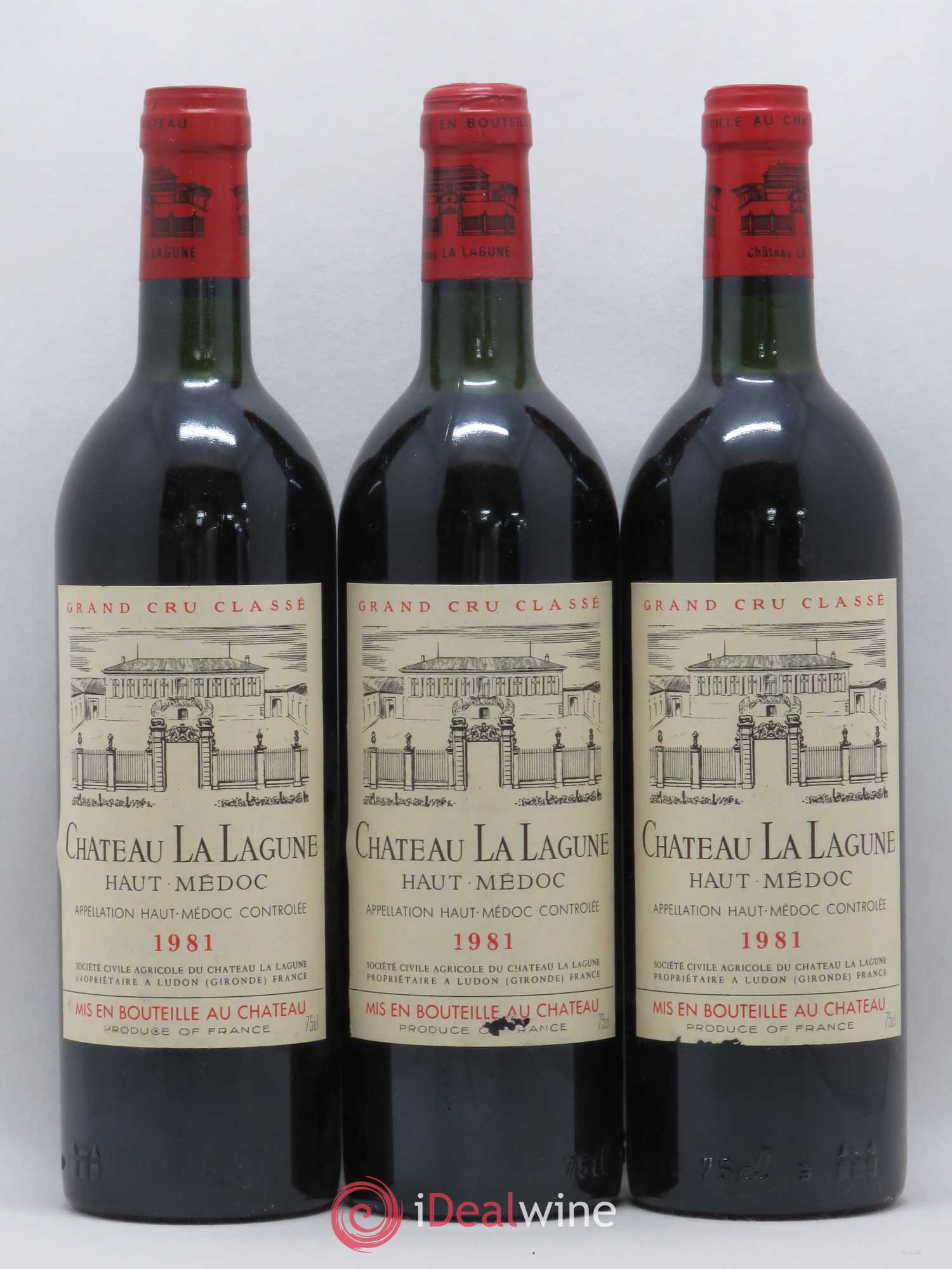 Château la Lagune 3ème Grand Cru Classé 1981 - Lot de 12 bouteilles - 3