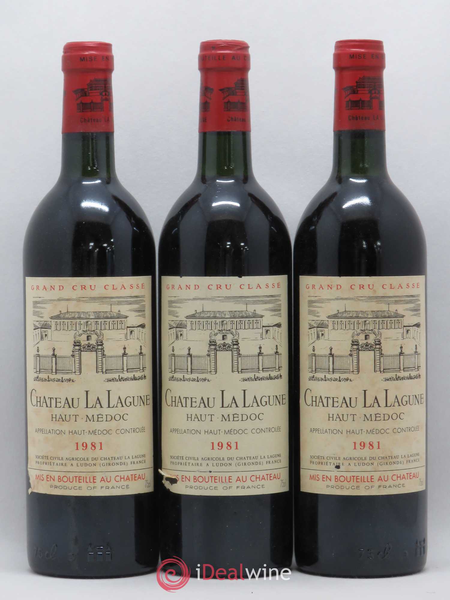 Château la Lagune 3ème Grand Cru Classé 1981 - Lot de 12 bouteilles - 4