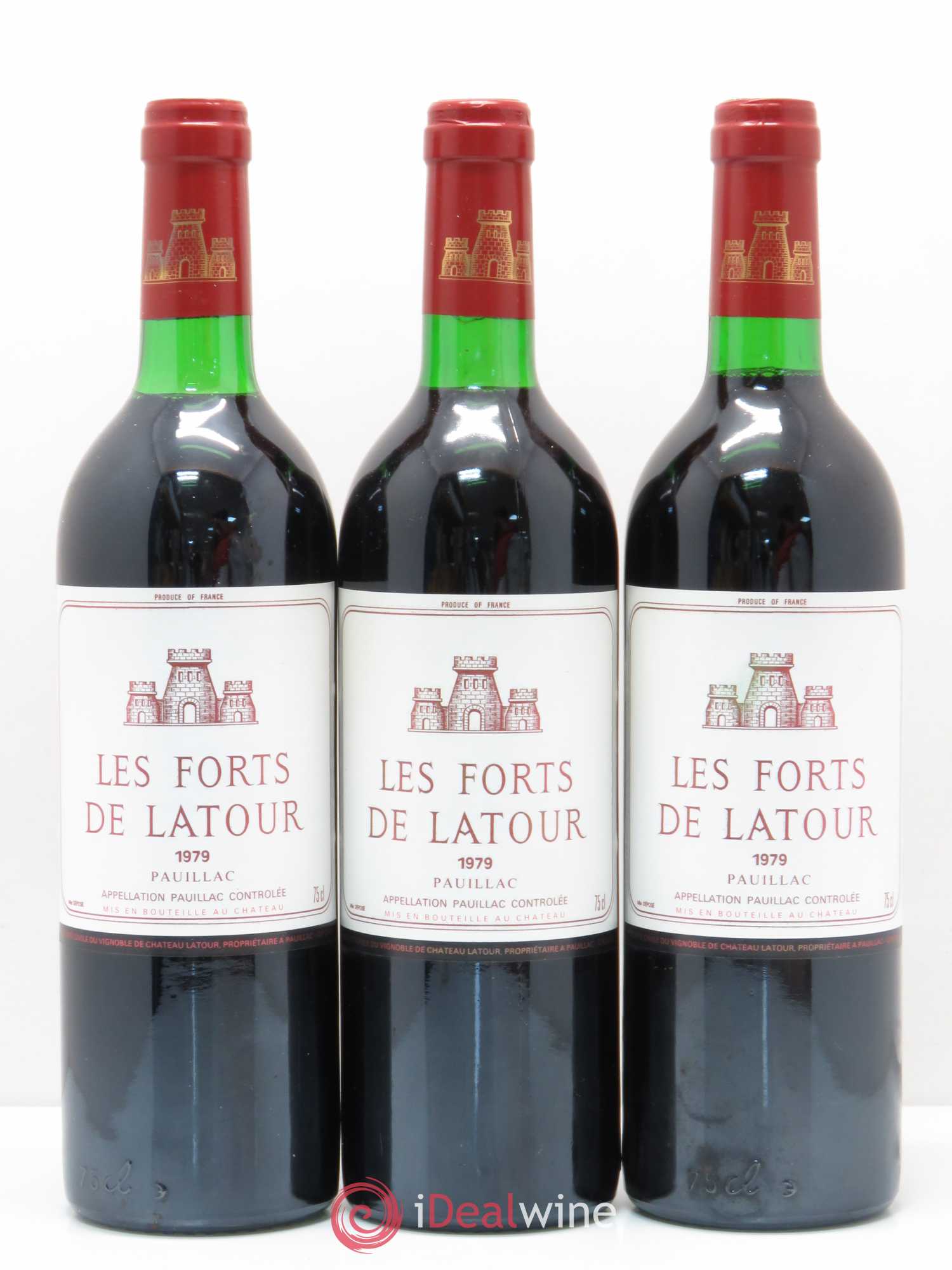 Les Forts de Latour Second Vin 1979 - Lot de 6 bouteilles - 2