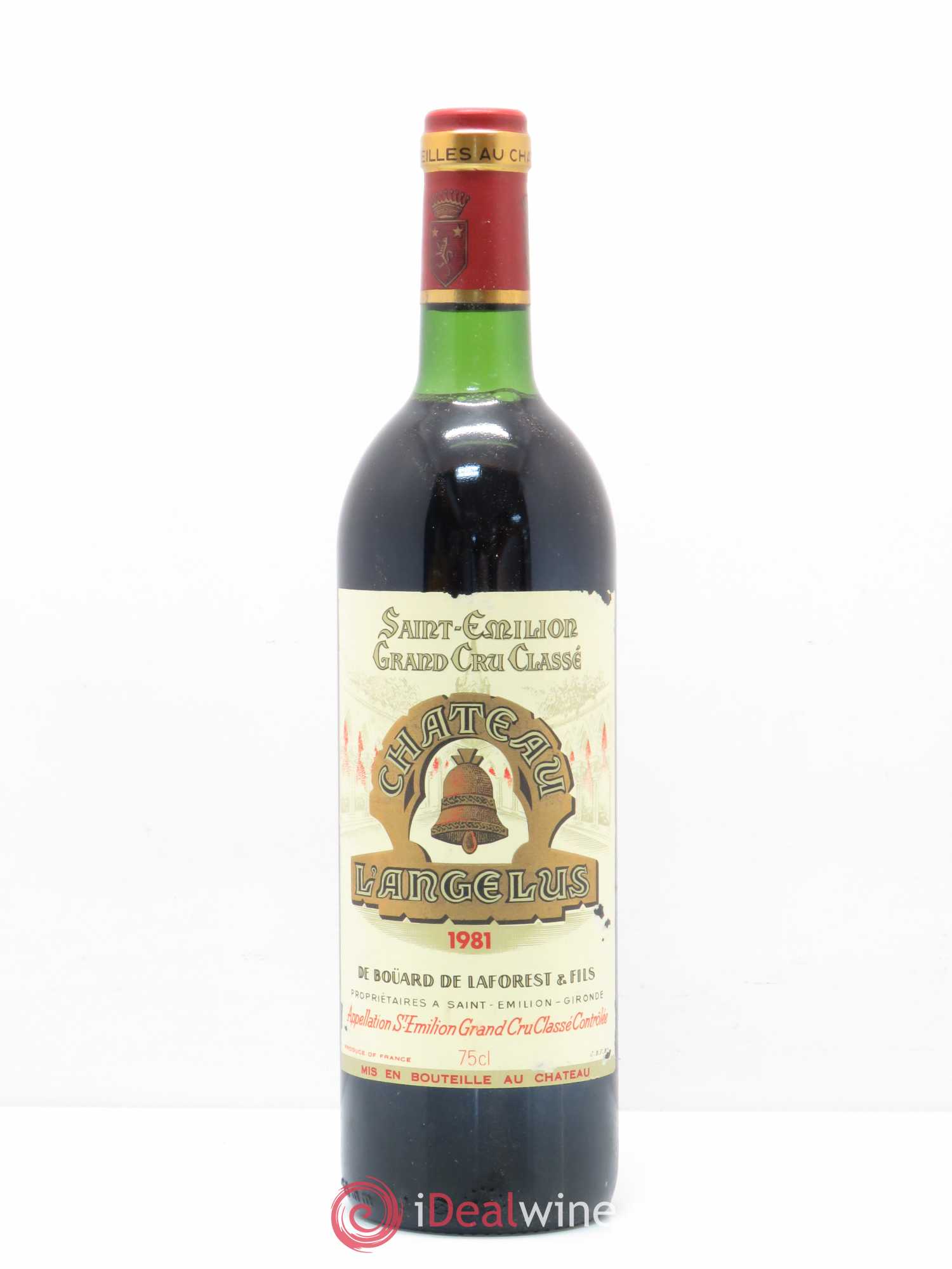 Château Angélus 1er Grand Cru Classé A 1981 - Lot de 1 bouteille - 0