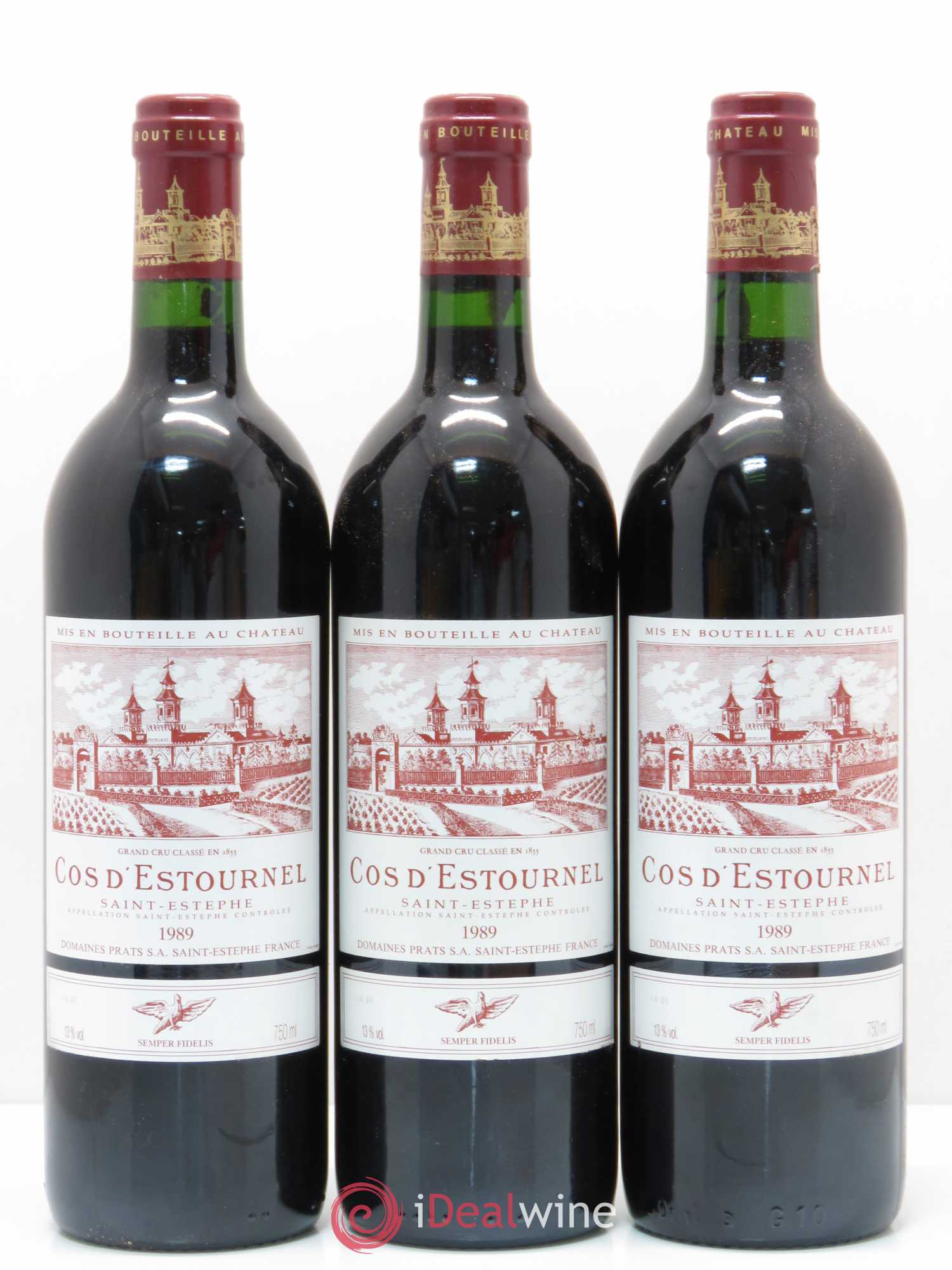 Cos d'Estournel 2ème Grand Cru Classé 1989 - Lot de 6 bouteilles - 2