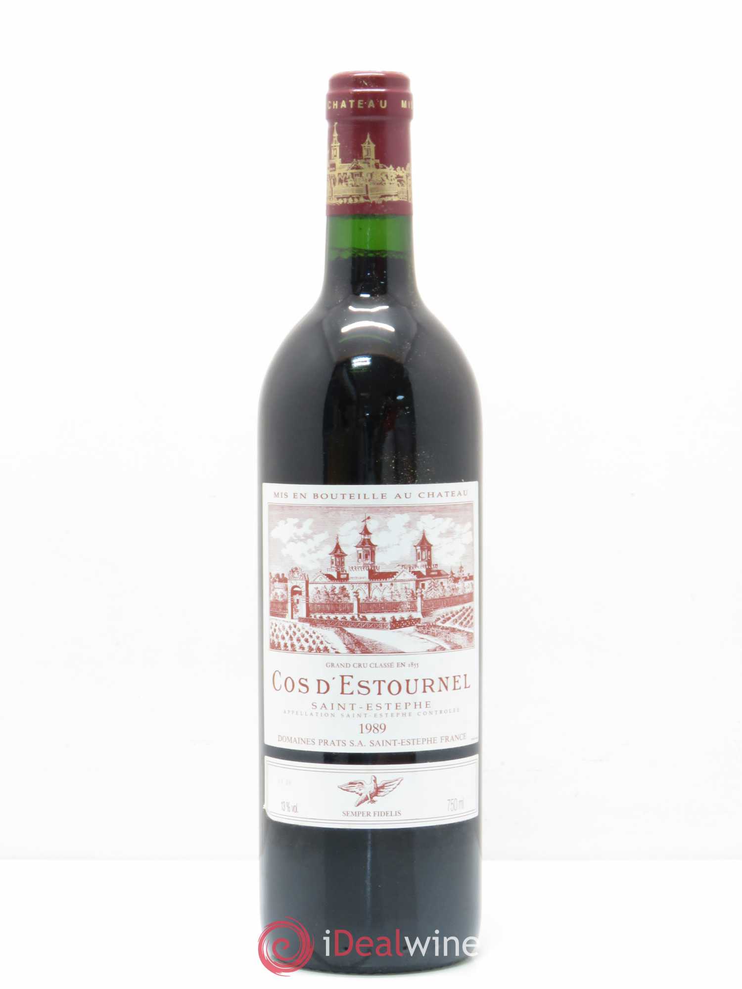 Cos d'Estournel 2ème Grand Cru Classé 1989 - Lot de 1 bouteille - 0