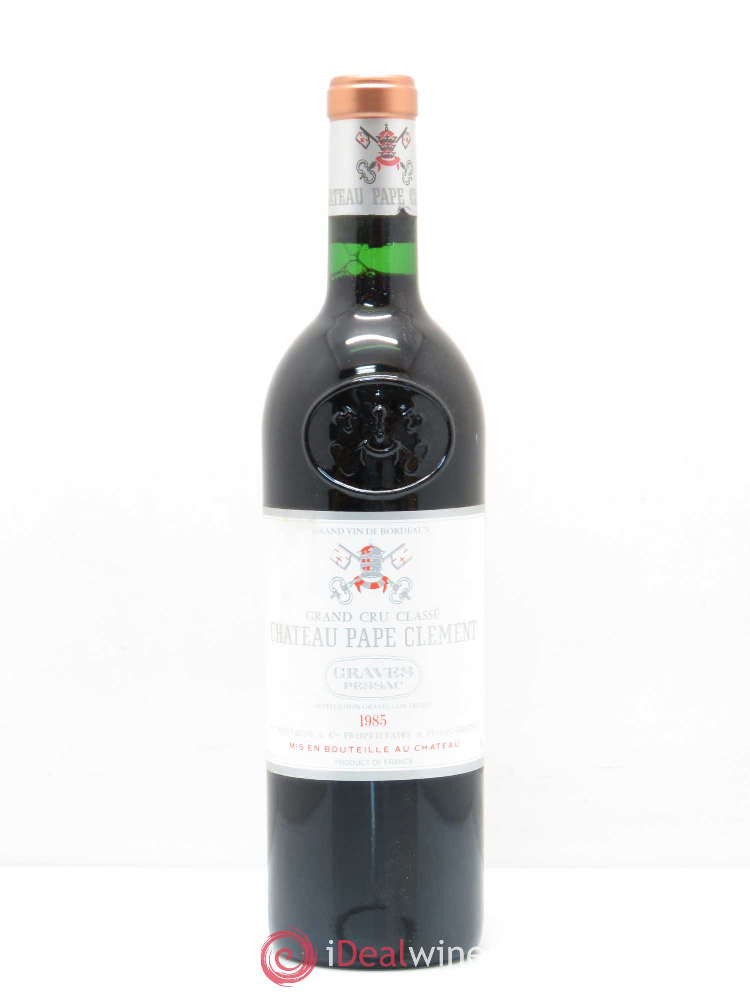 Château Pape Clément Cru Classé de Graves 1985 - Lot de 1 bouteille - 0