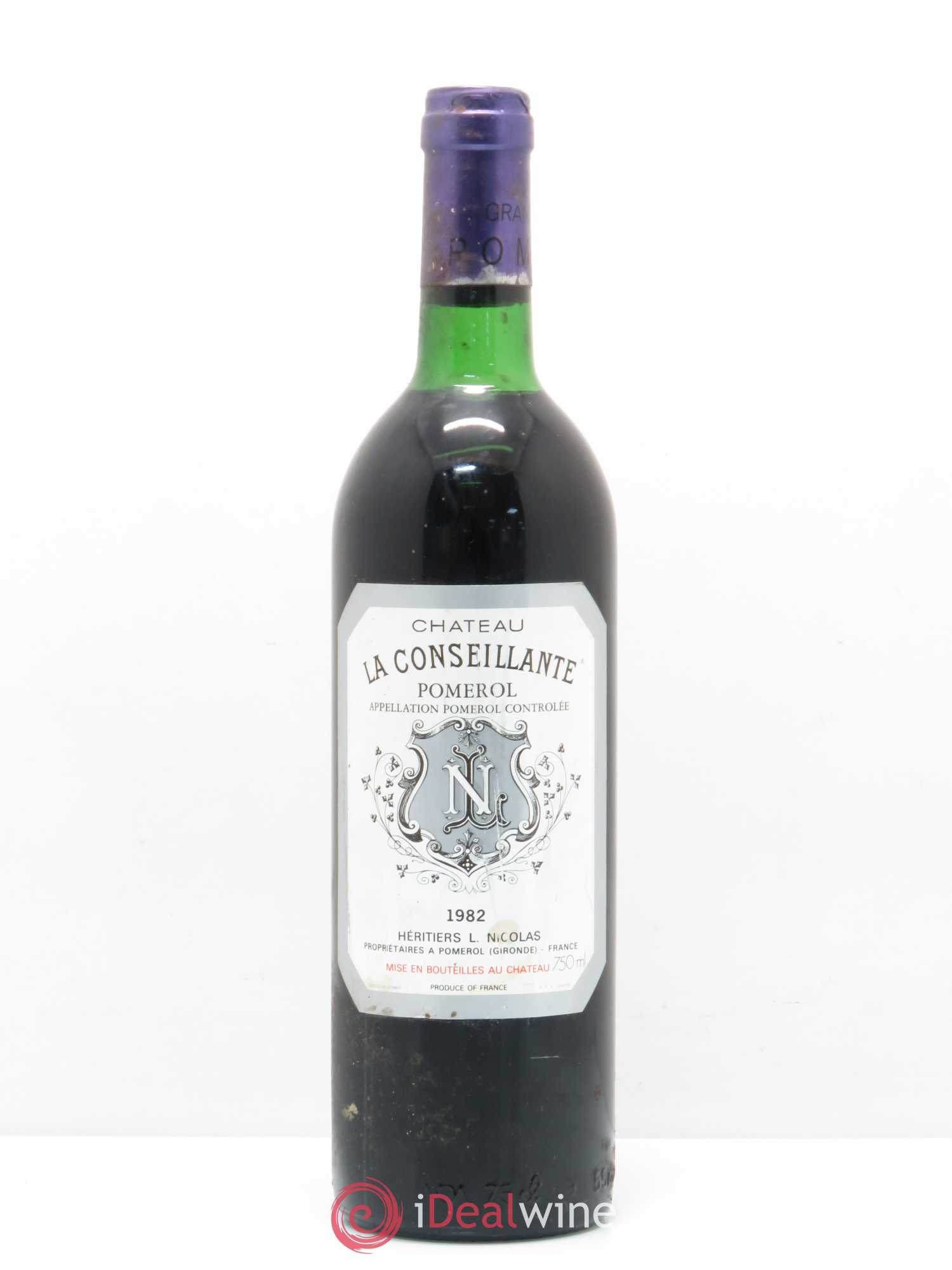 Château la Conseillante 1982 - Lot de 1 bouteille - 0