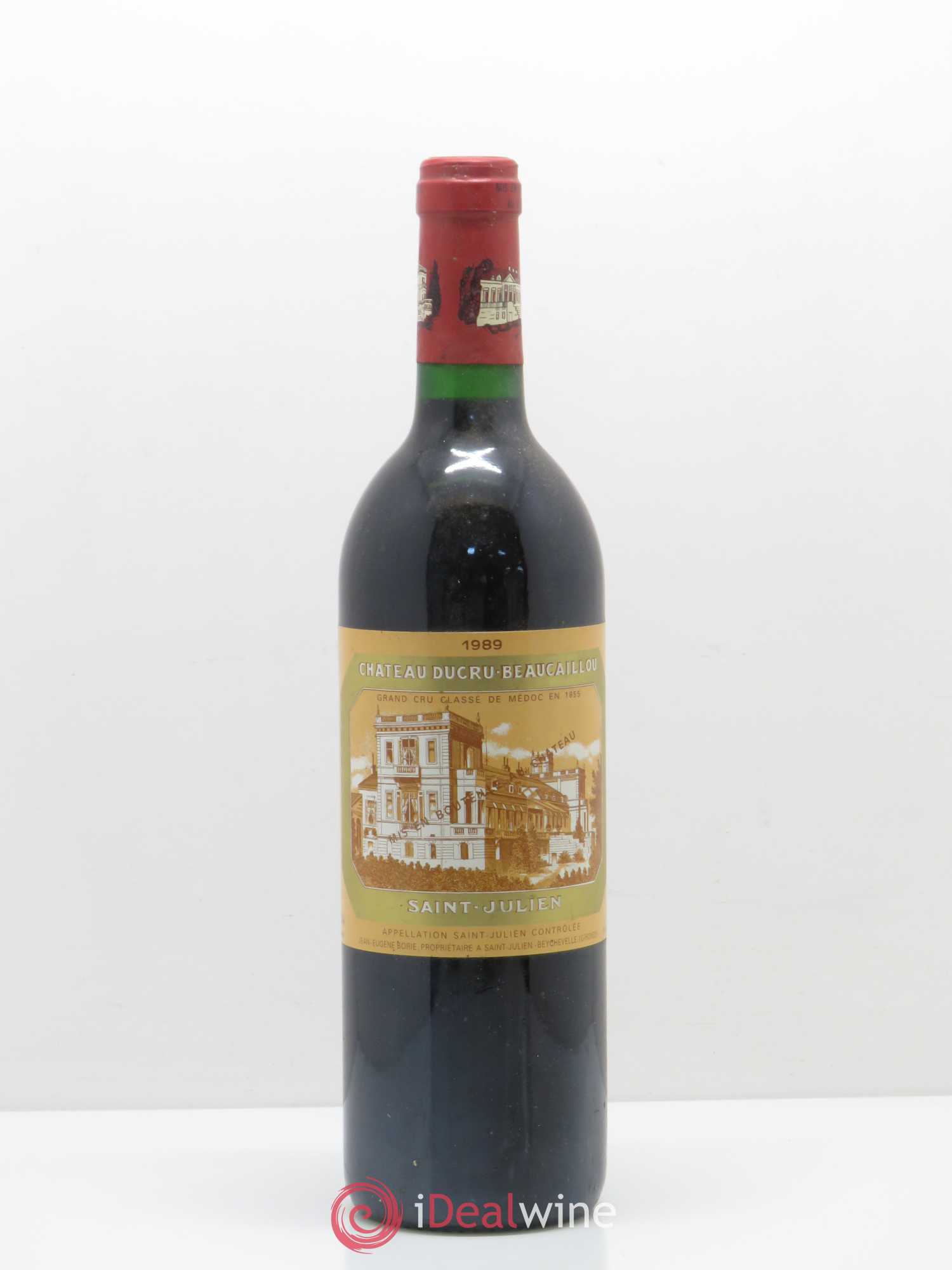 Château Ducru Beaucaillou 2ème Grand Cru Classé 1989 - Lot de 1 bouteille - 0