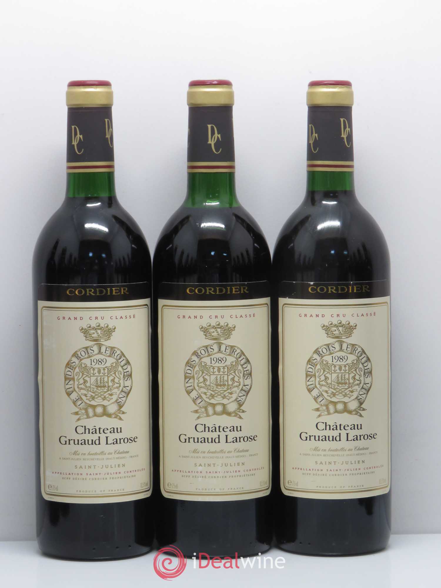 Château Gruaud Larose 2ème Grand Cru Classé 1989 - Lot de 12 bouteilles - 1