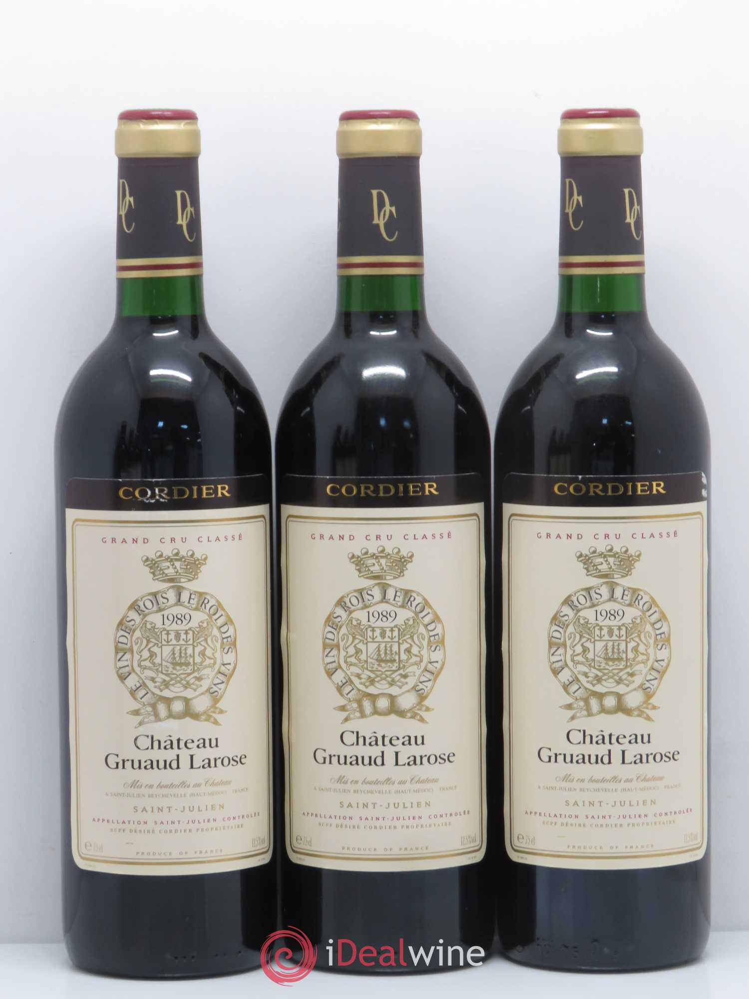 Château Gruaud Larose 2ème Grand Cru Classé 1989 - Lot de 12 bouteilles - 3
