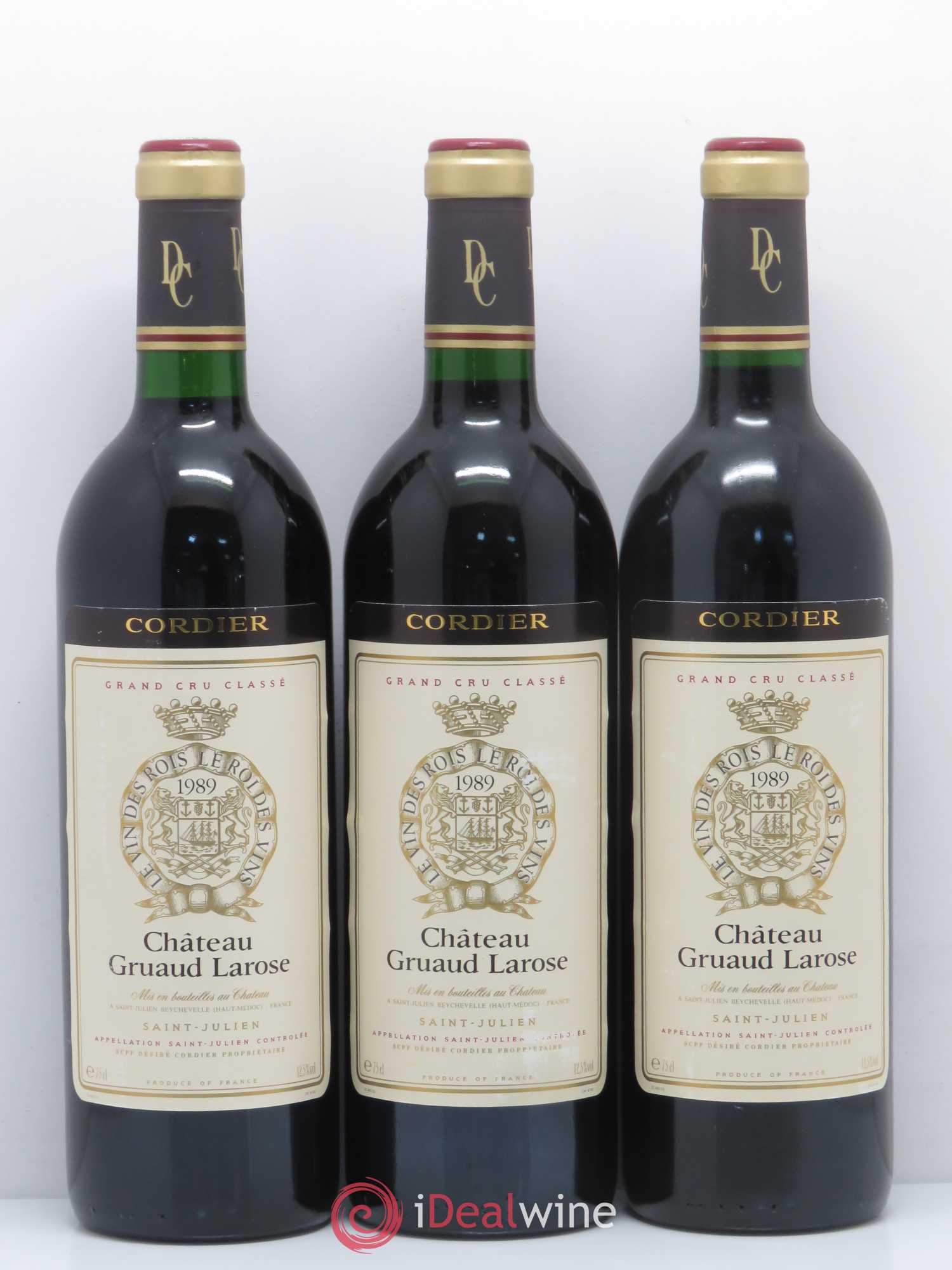 Château Gruaud Larose 2ème Grand Cru Classé 1989 - Lot de 12 bouteilles - 4
