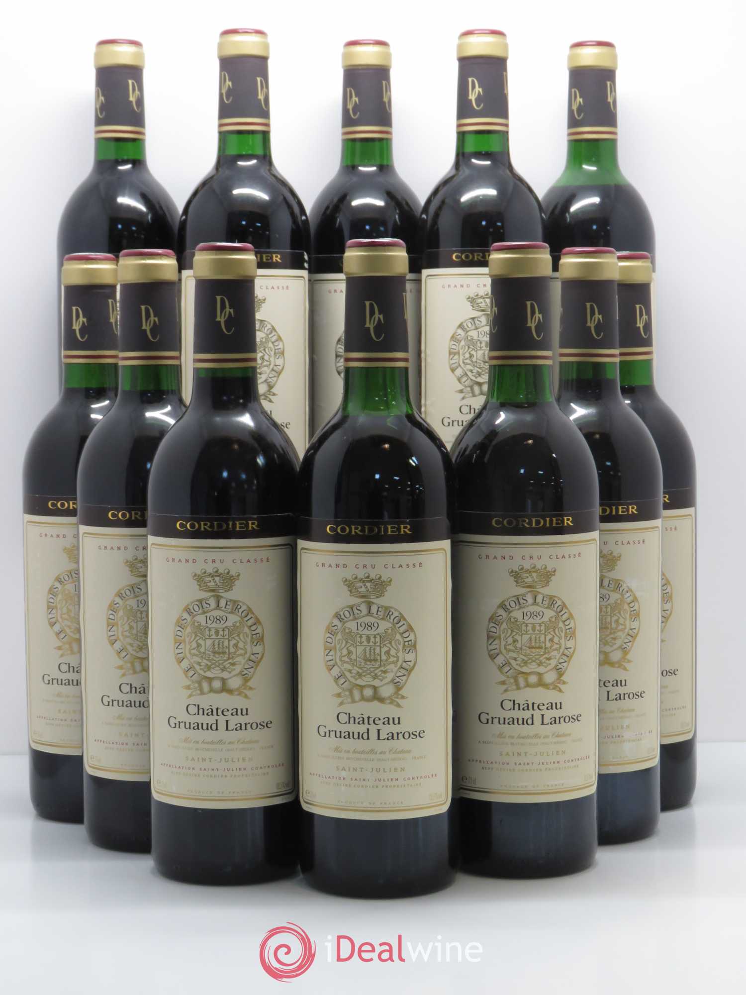 Château Gruaud Larose 2ème Grand Cru Classé 1989 - Lot de 12 bouteilles - 0