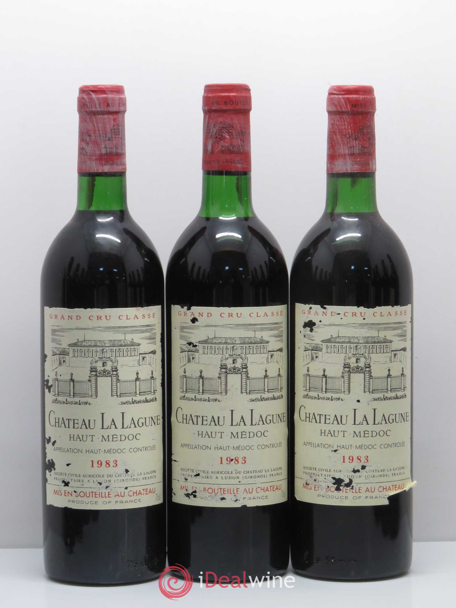 Château la Lagune 3ème Grand Cru Classé 1983 - Lot de 12 bouteilles - 1