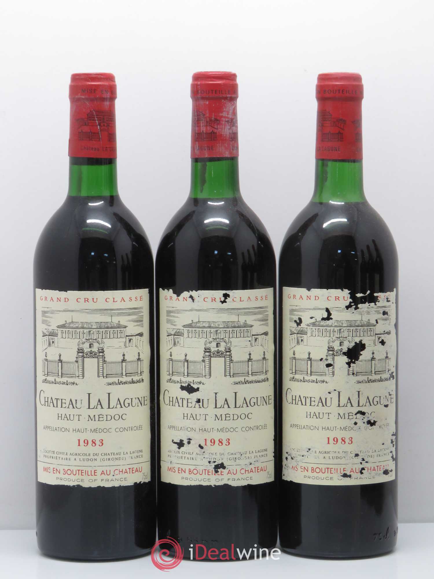 Château la Lagune 3ème Grand Cru Classé 1983 - Lot de 12 bouteilles - 3