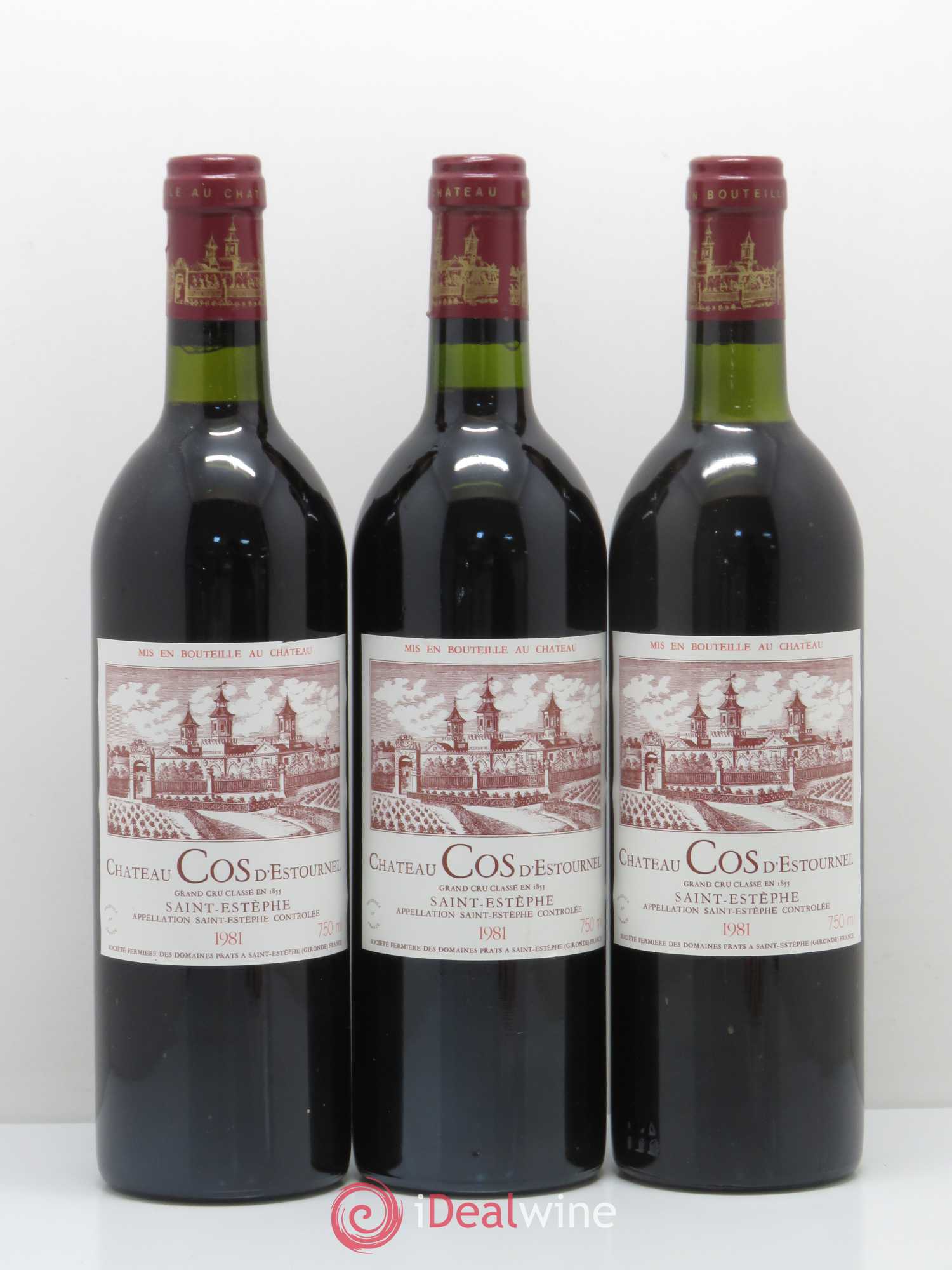 Cos d'Estournel 2ème Grand Cru Classé 1981 - Lot de 6 bouteilles - 2