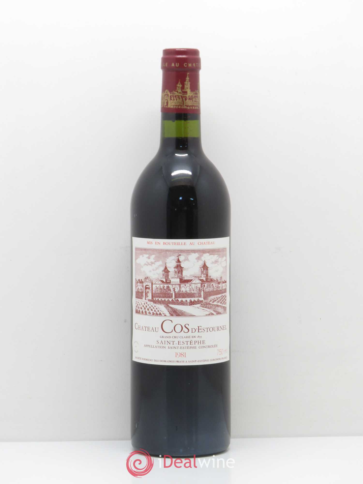 Cos d'Estournel 2ème Grand Cru Classé 1981 - Lot de 1 bouteille - 0