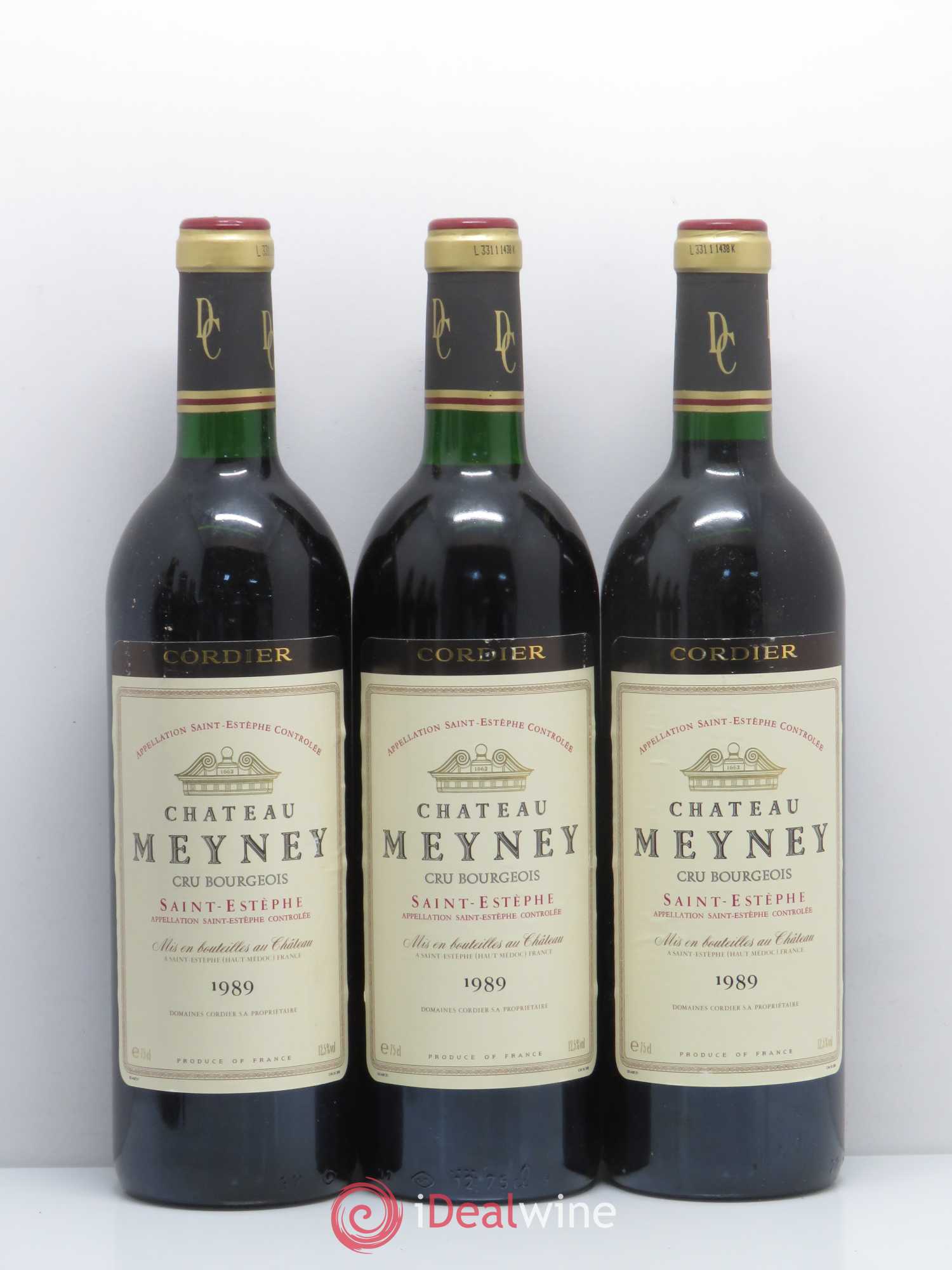 Château Meyney 1989 - Lot de 12 bouteilles - 3