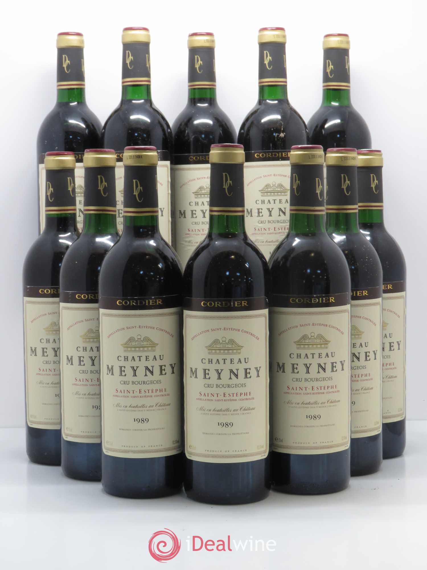 Château Meyney 1989 - Lot de 12 bouteilles - 0