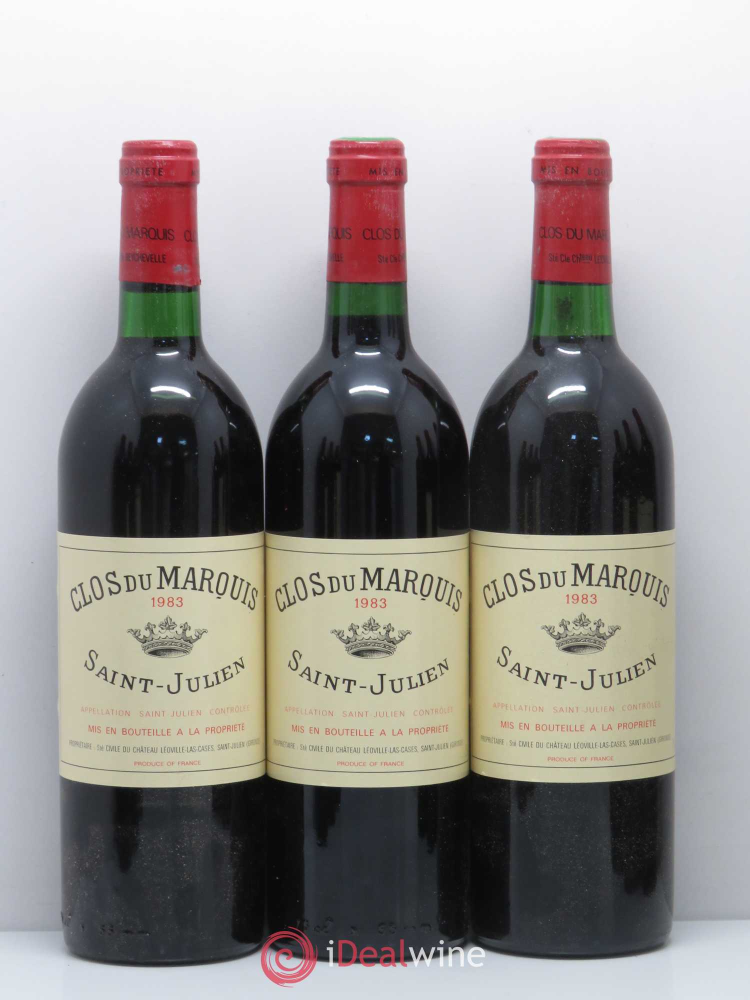 Clos du Marquis 1983 - Lot de 12 bouteilles - 2