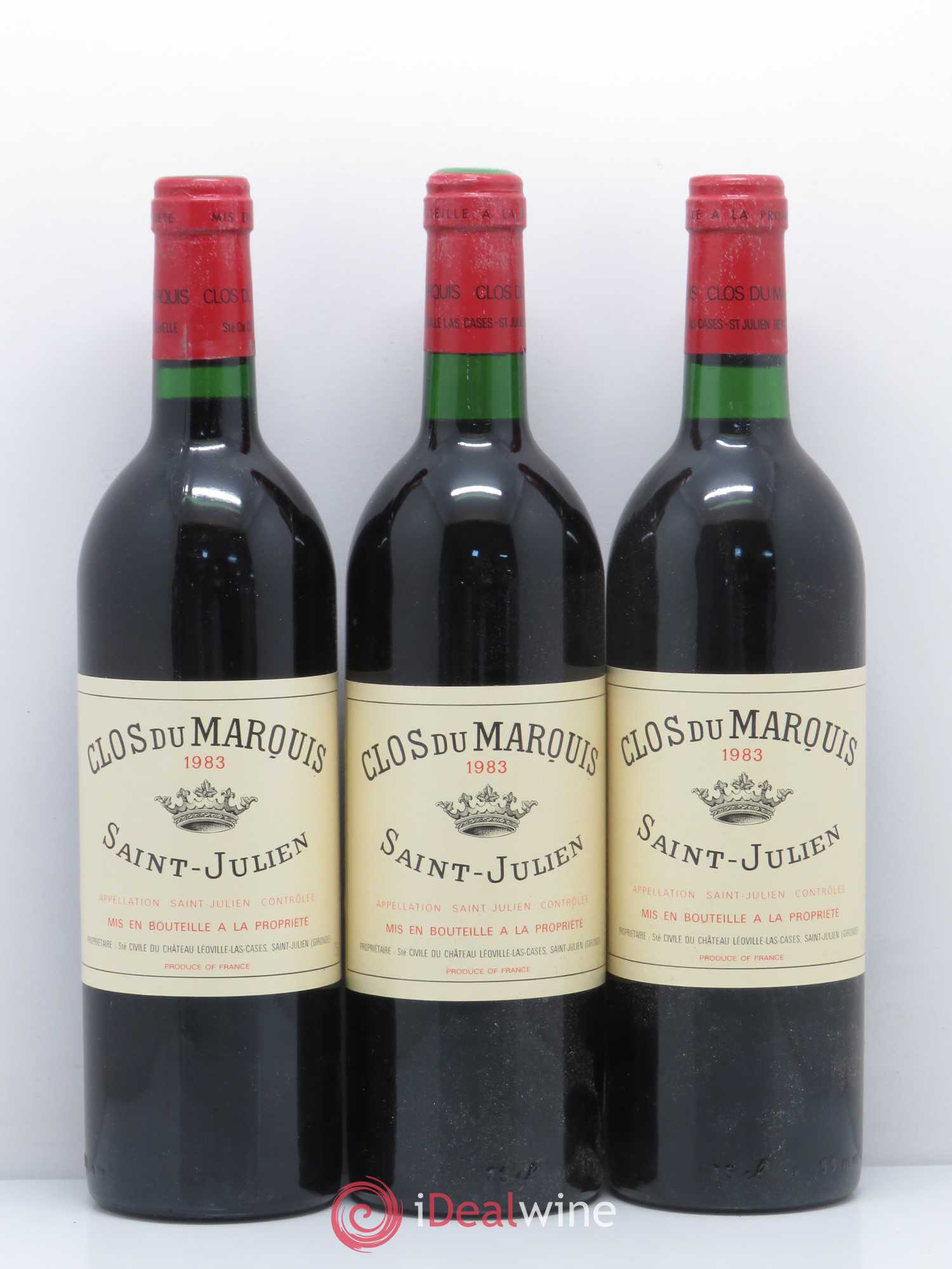 Clos du Marquis 1983 - Lot de 12 bouteilles - 4
