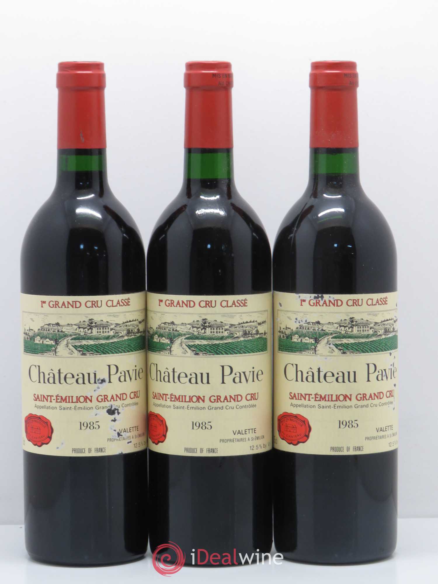 Château Pavie 1er Grand Cru Classé A 1985 - Lot de 12 bouteilles - 4