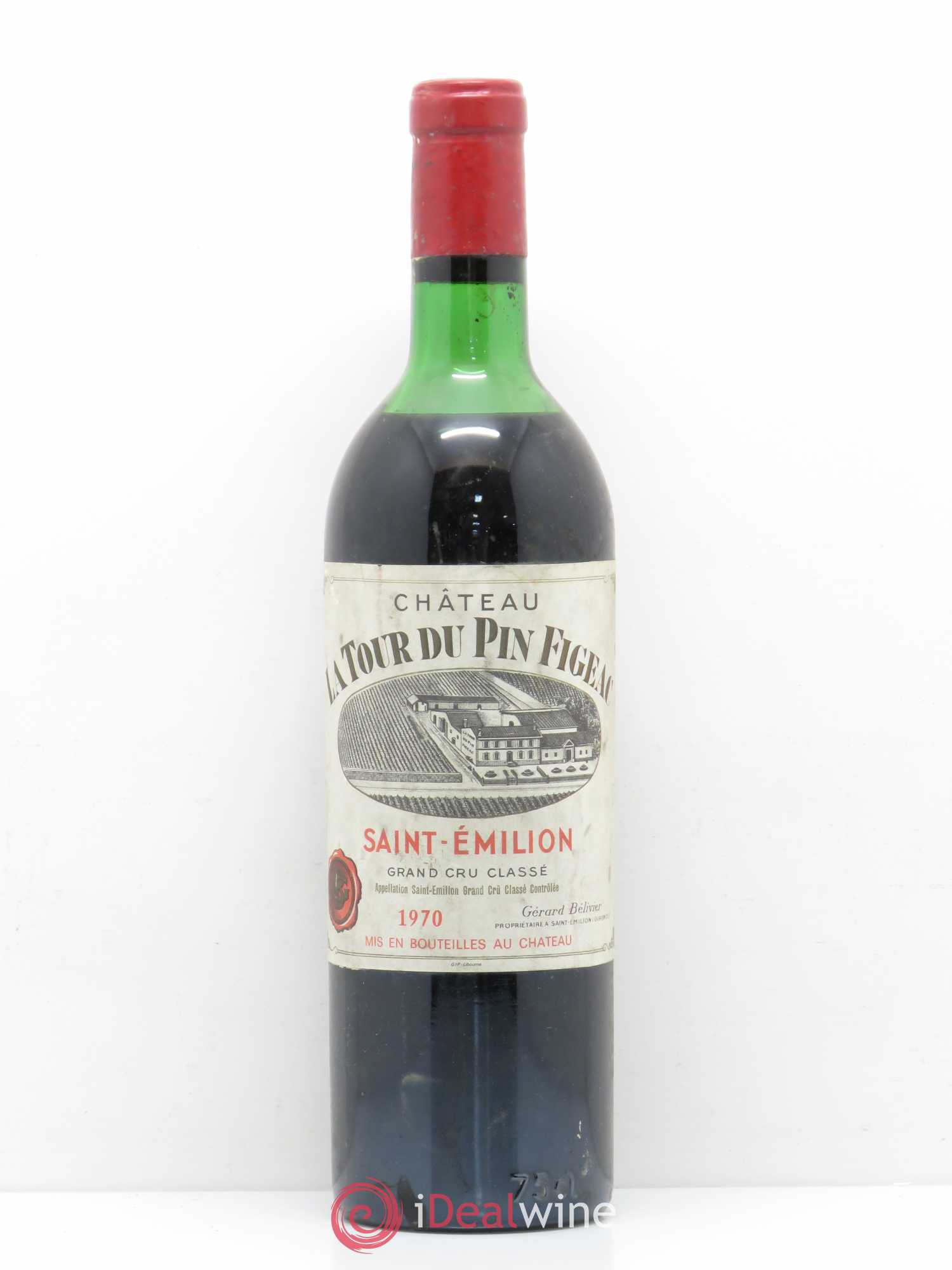 Château la Tour du Pin Figeac 1970 - Lot de 1 bouteille - 0
