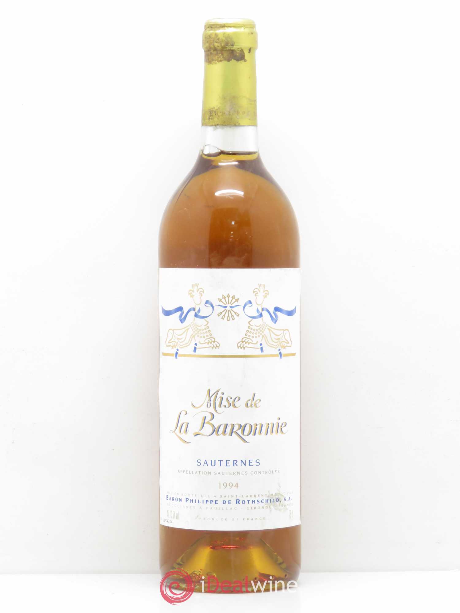Sauternes Mise de La Baronnie 1994 - Lotto di 1 bottiglia - 0