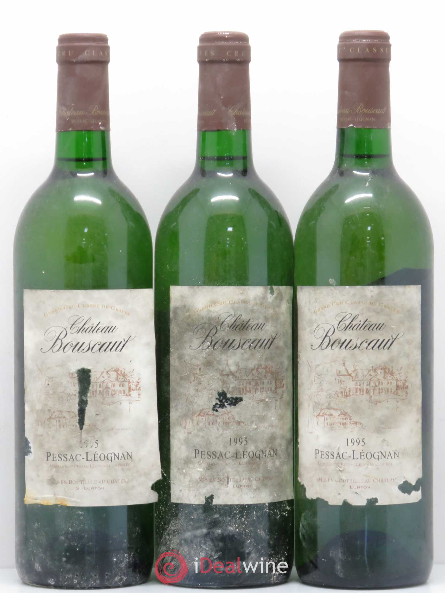 Château Bouscaut Cru Classé de Graves 1995 - Lot de 6 bouteilles - 2