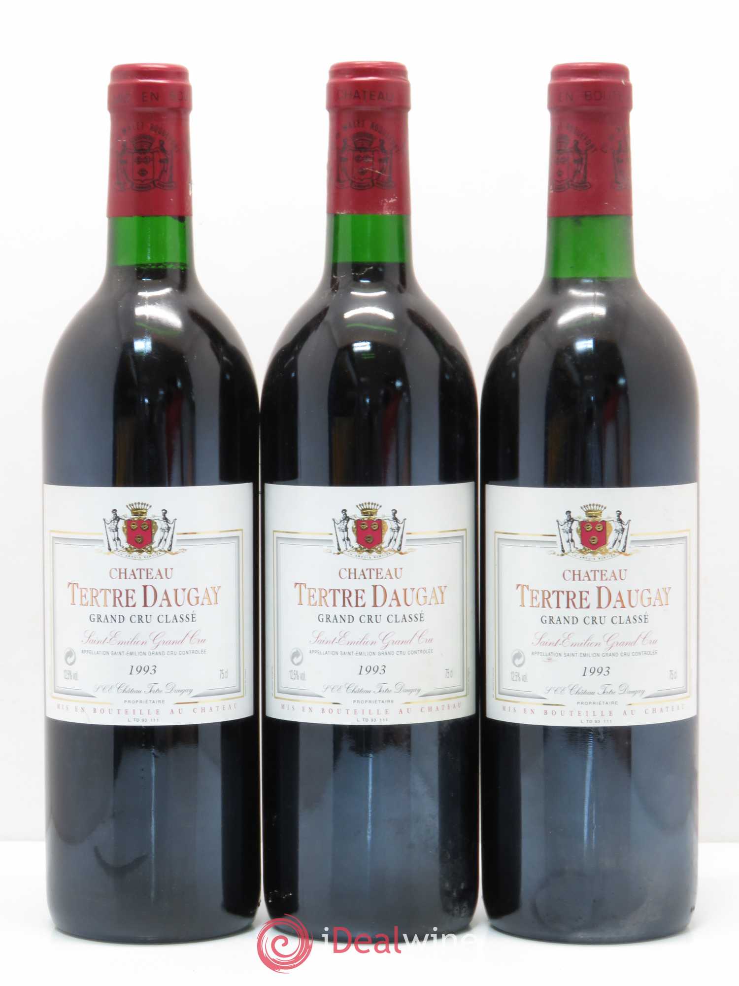 Château Tertre Daugay Grand Cru Classé 1993 - Lot de 6 bouteilles - 2