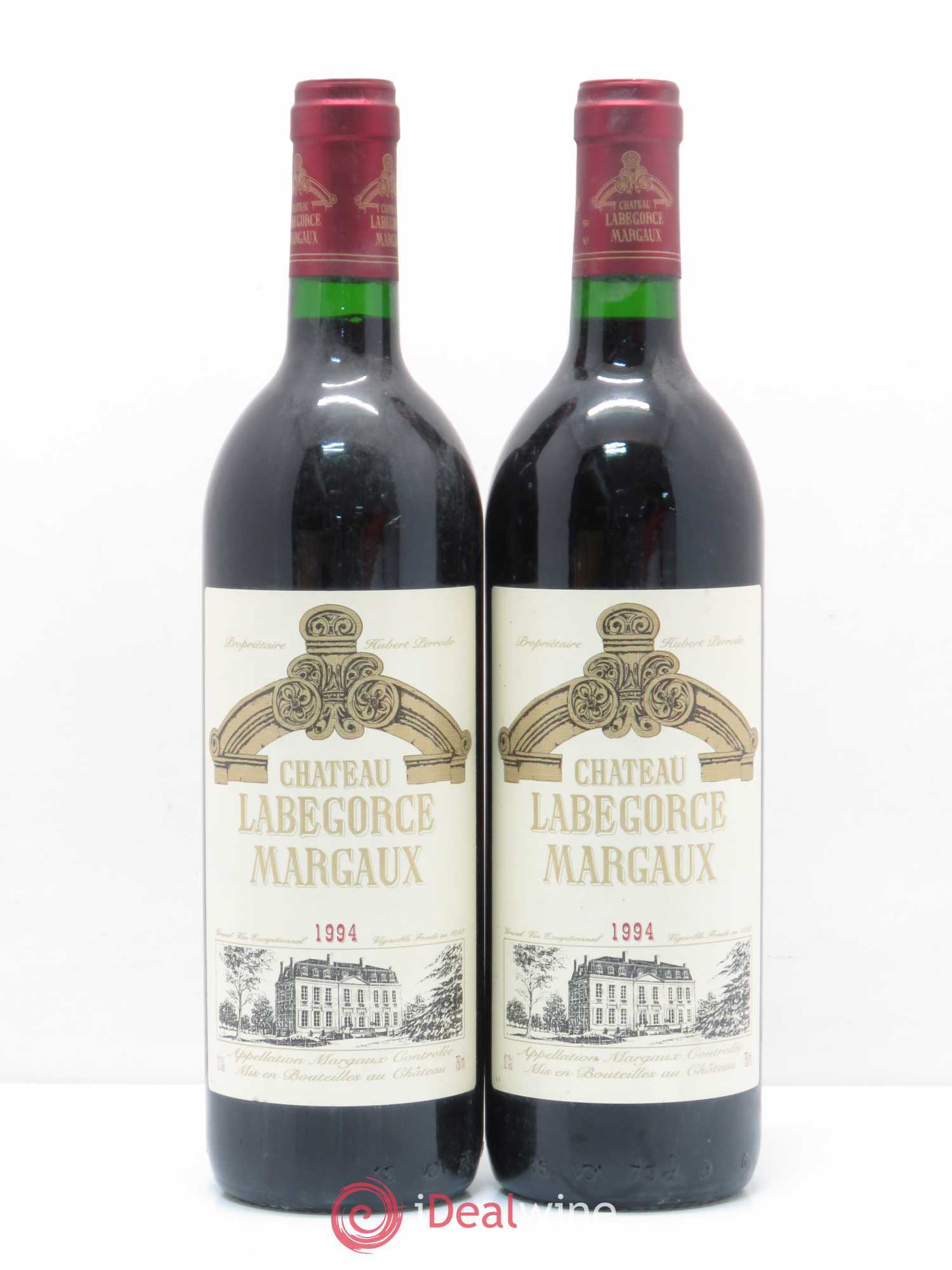 Château Labegorce Cru Bourgeois 1994 - Lot de 2 bouteilles - 0