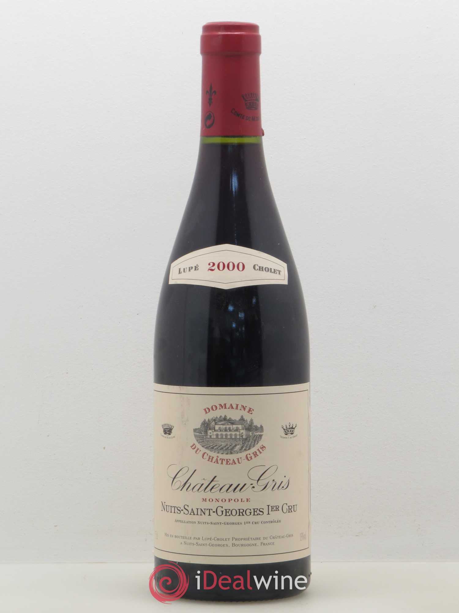 Nuits-Saint-Georges 1er Cru Château Gris 2000 - Lot de 1 bouteille - 0