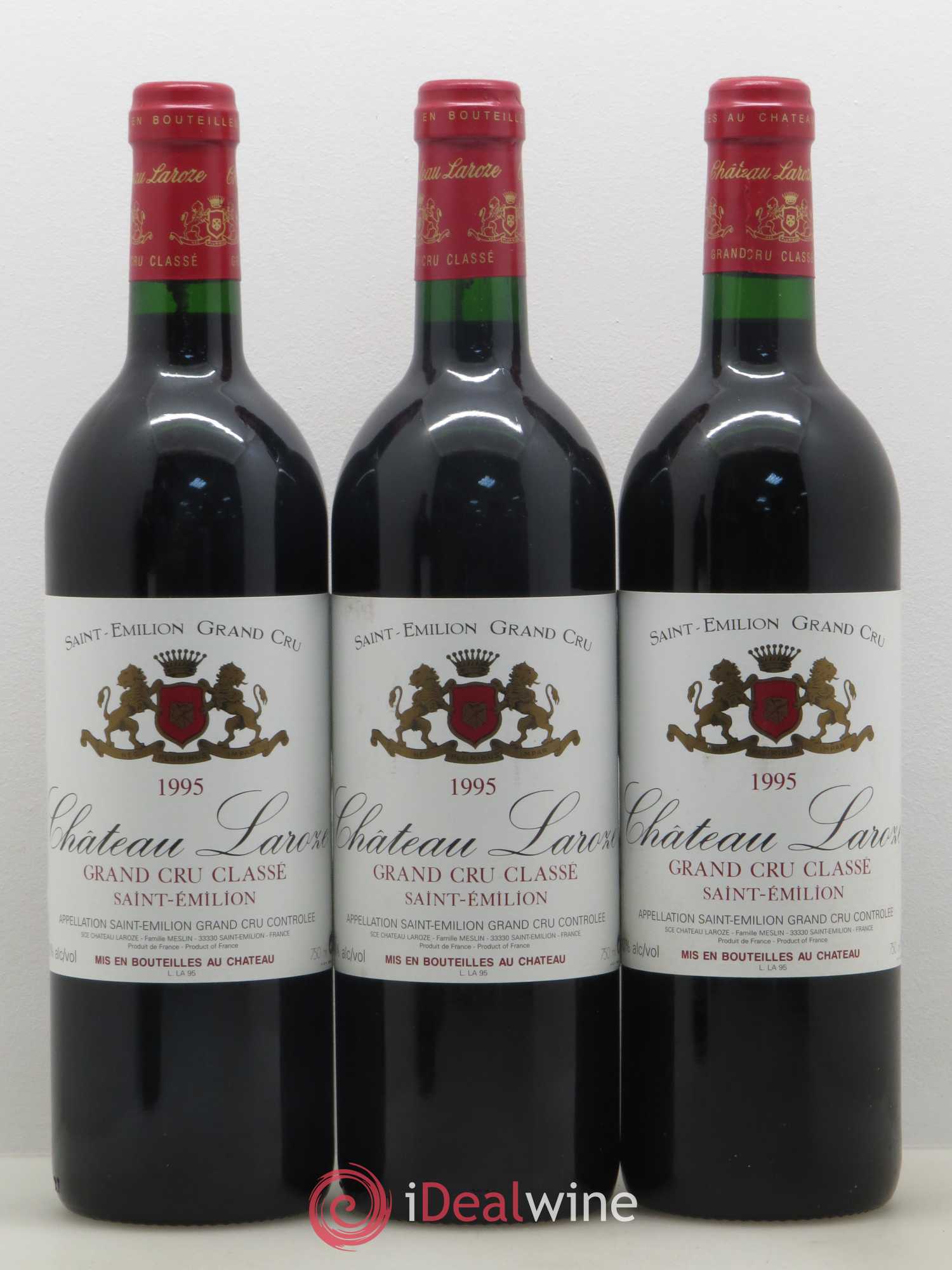 Château Laroze Grand Cru Classé 1995 - Lot de 12 bouteilles - 2