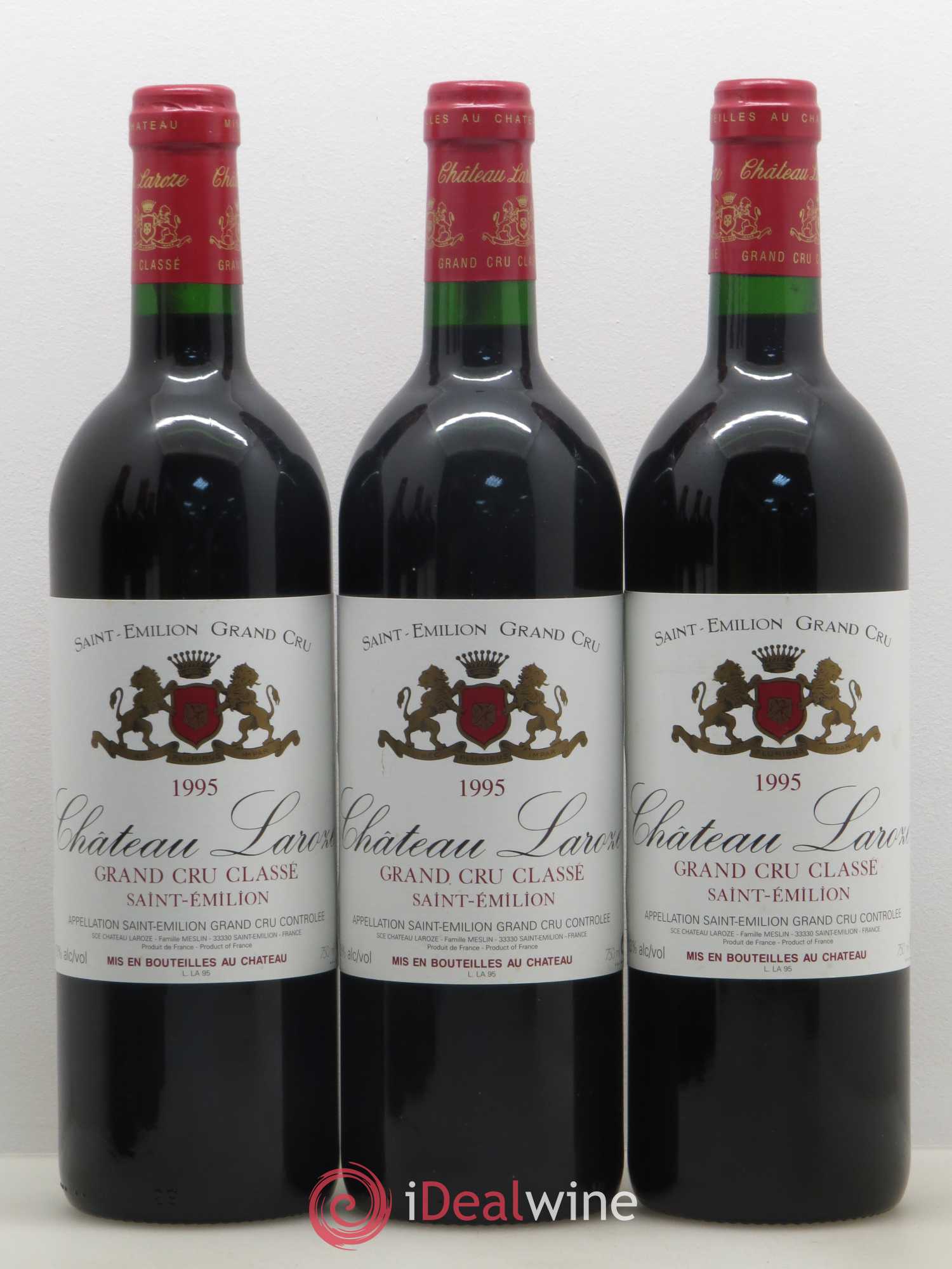 Château Laroze Grand Cru Classé 1995 - Lot de 12 bouteilles - 3