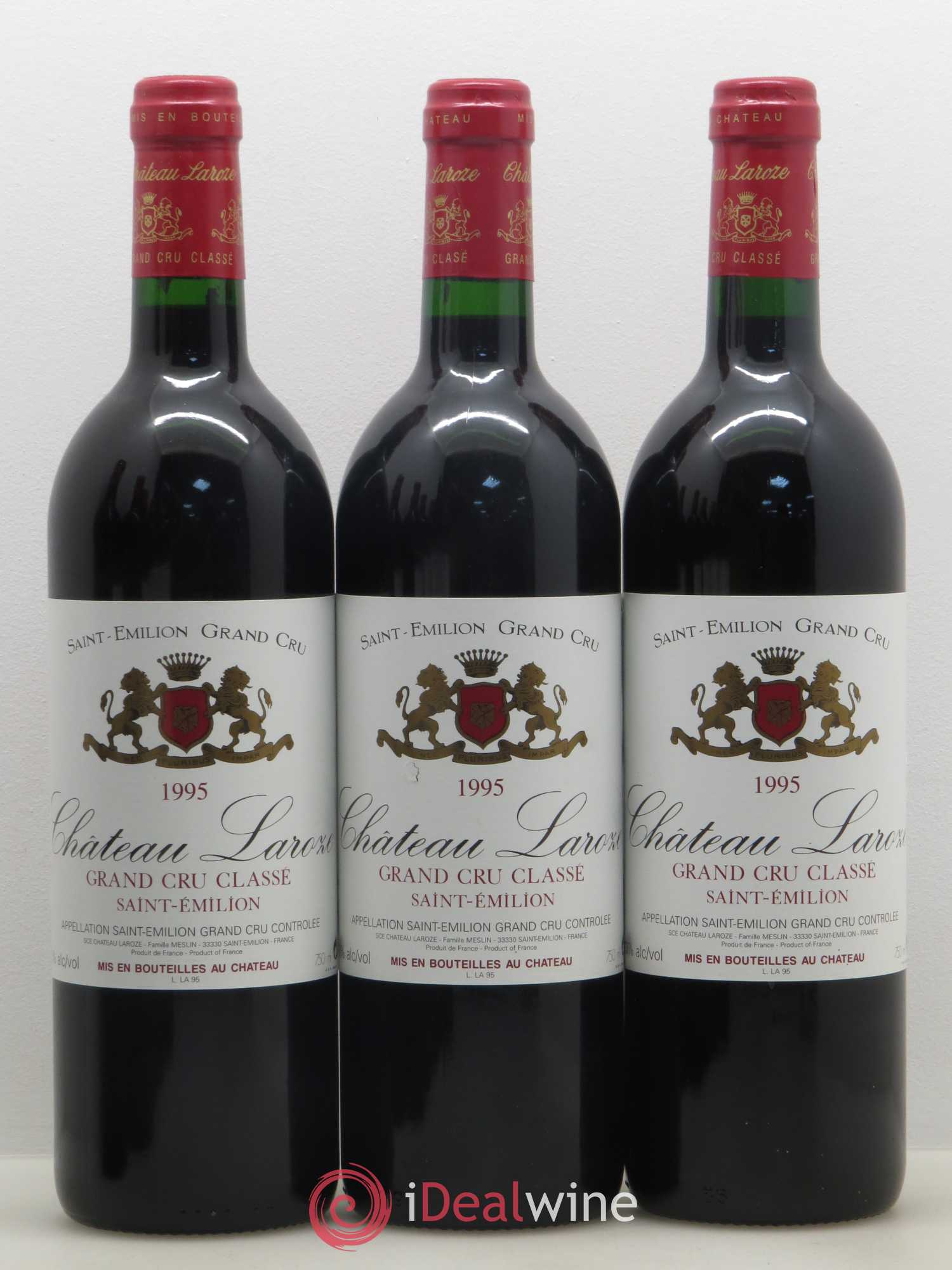 Château Laroze Grand Cru Classé 1995 - Lot de 12 bouteilles - 4