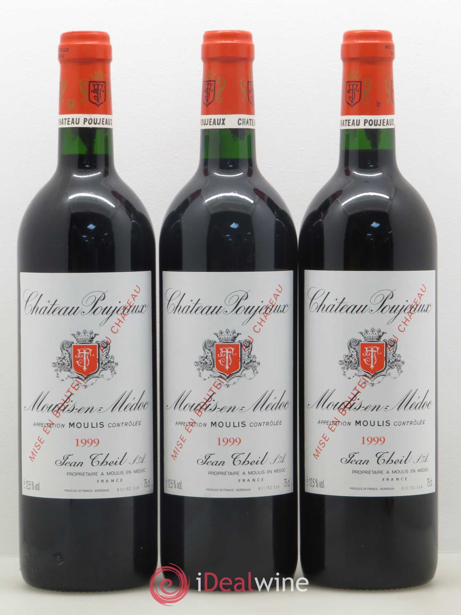 Château Poujeaux 1999 - Lot de 12 bouteilles - 3