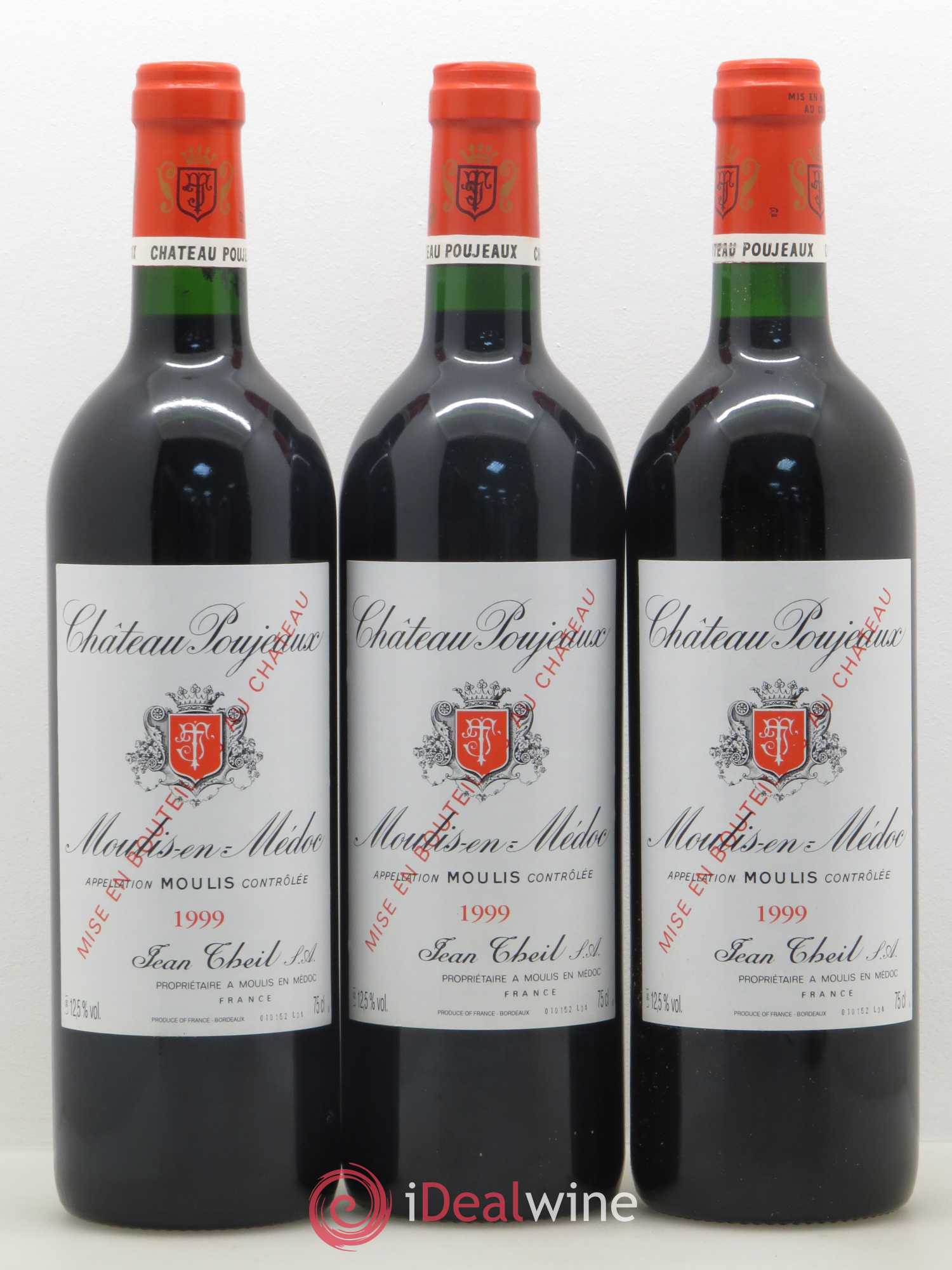 Château Poujeaux 1999 - Lot de 12 bouteilles - 4