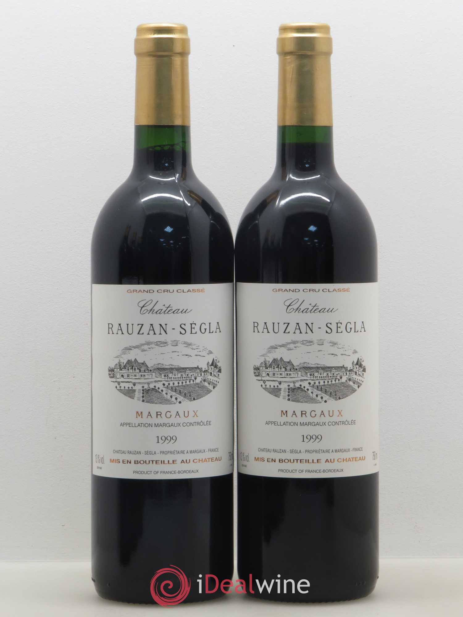 Château Rauzan Ségla Grand Cru Classé 1999 - Lot de 5 bouteilles - 2