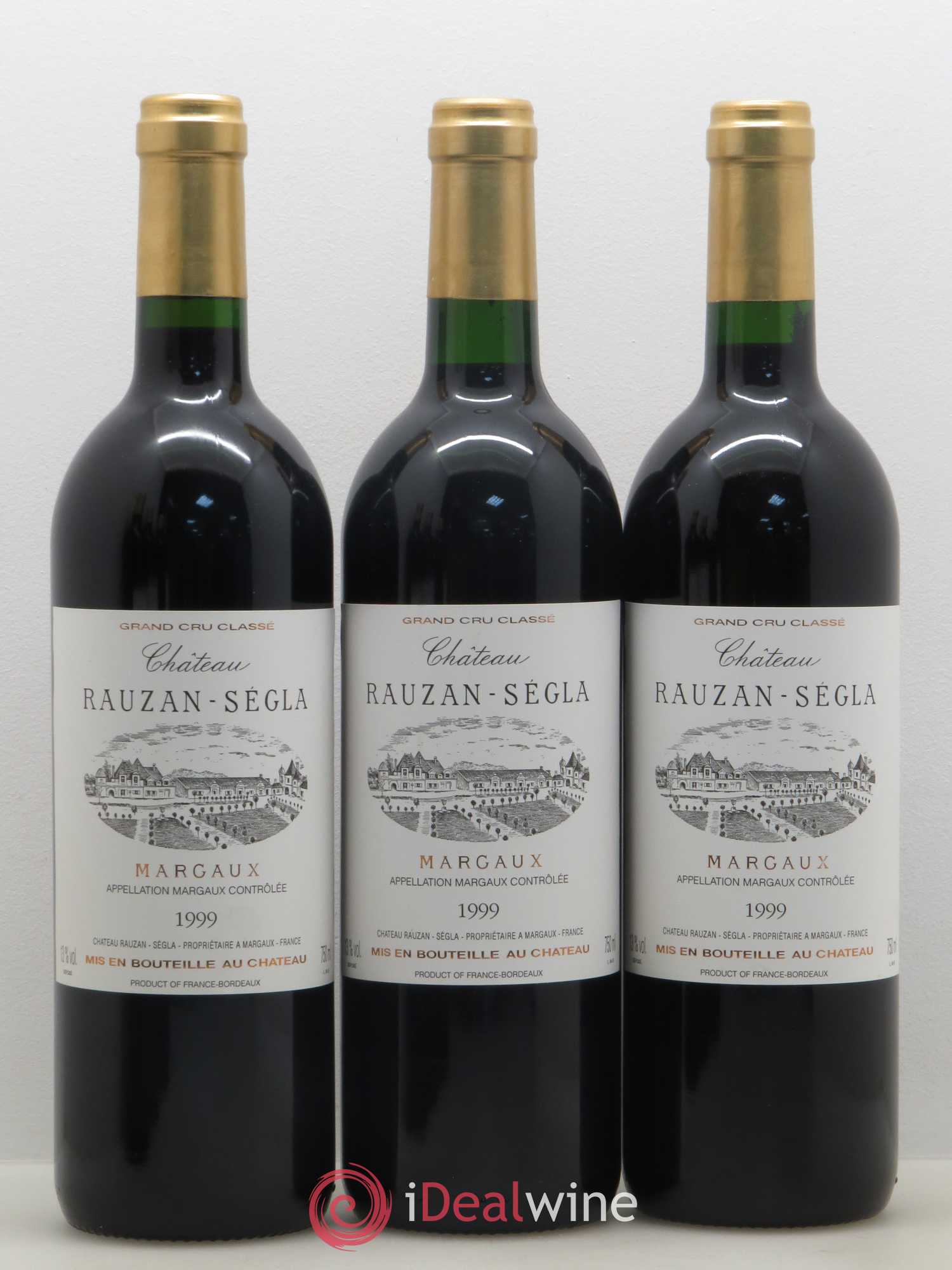 Château Rauzan Ségla Grand Cru Classé 1999 - Lot de 6 bouteilles - 2