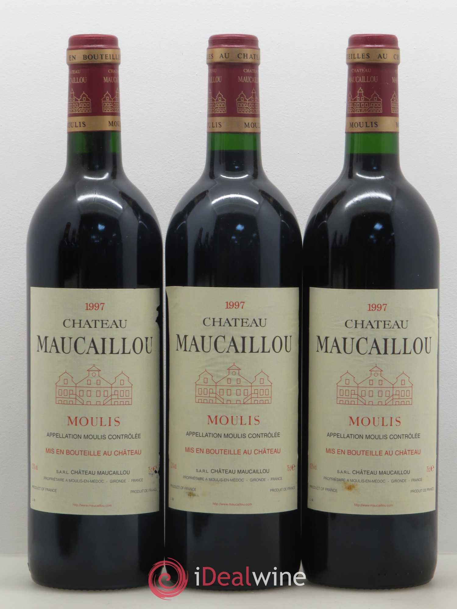 Château Maucaillou (sans prix de réserve) 1997 - Lot de 6 bouteilles - 2