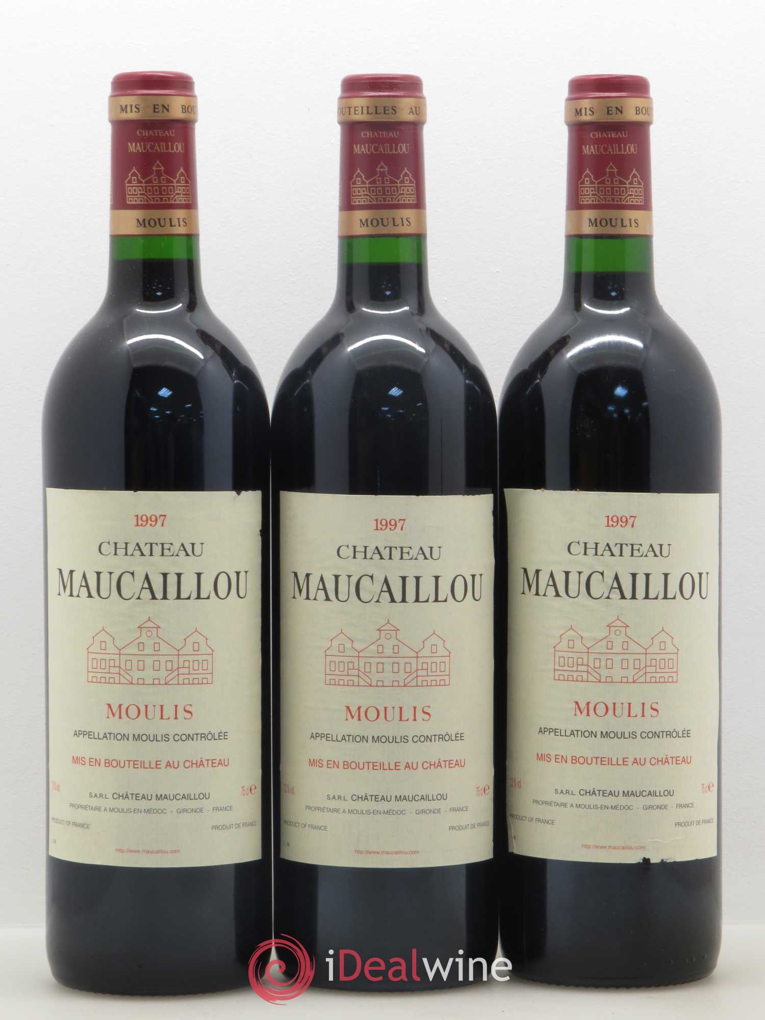 Château Maucaillou (sans prix de réserve) 1997 - Lot de 12 bouteilles - 1