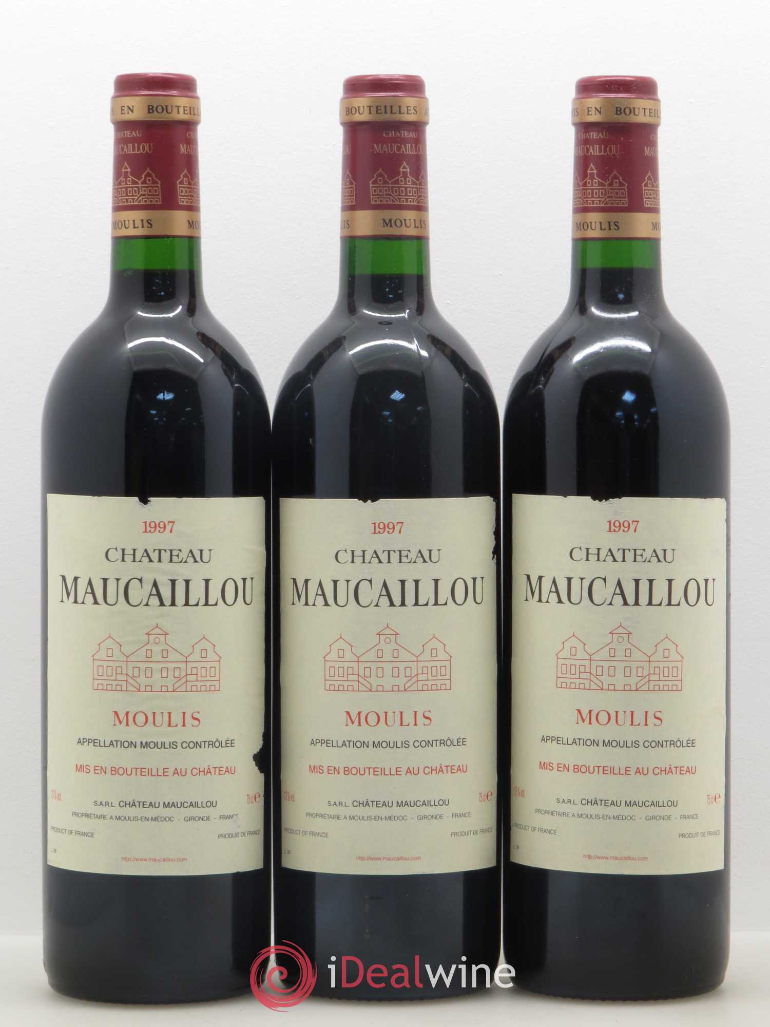 Château Maucaillou (sans prix de réserve) 1997 - Lot de 12 bouteilles - 3