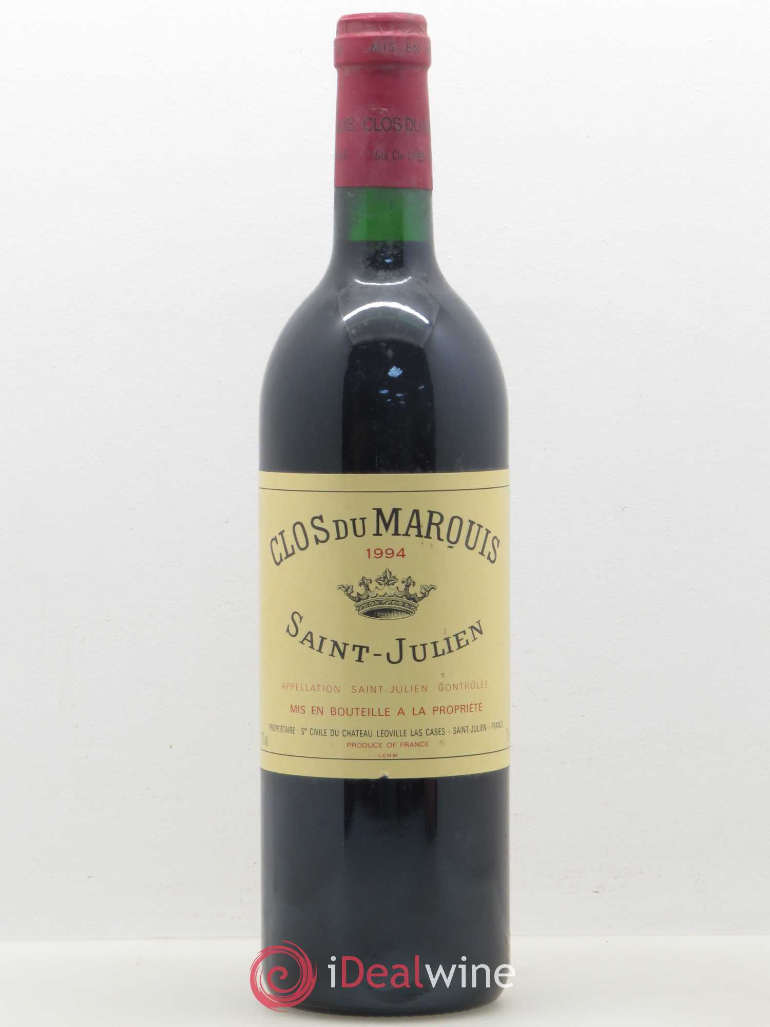 Clos du Marquis 1994 - Lot de 1 bouteille - 0