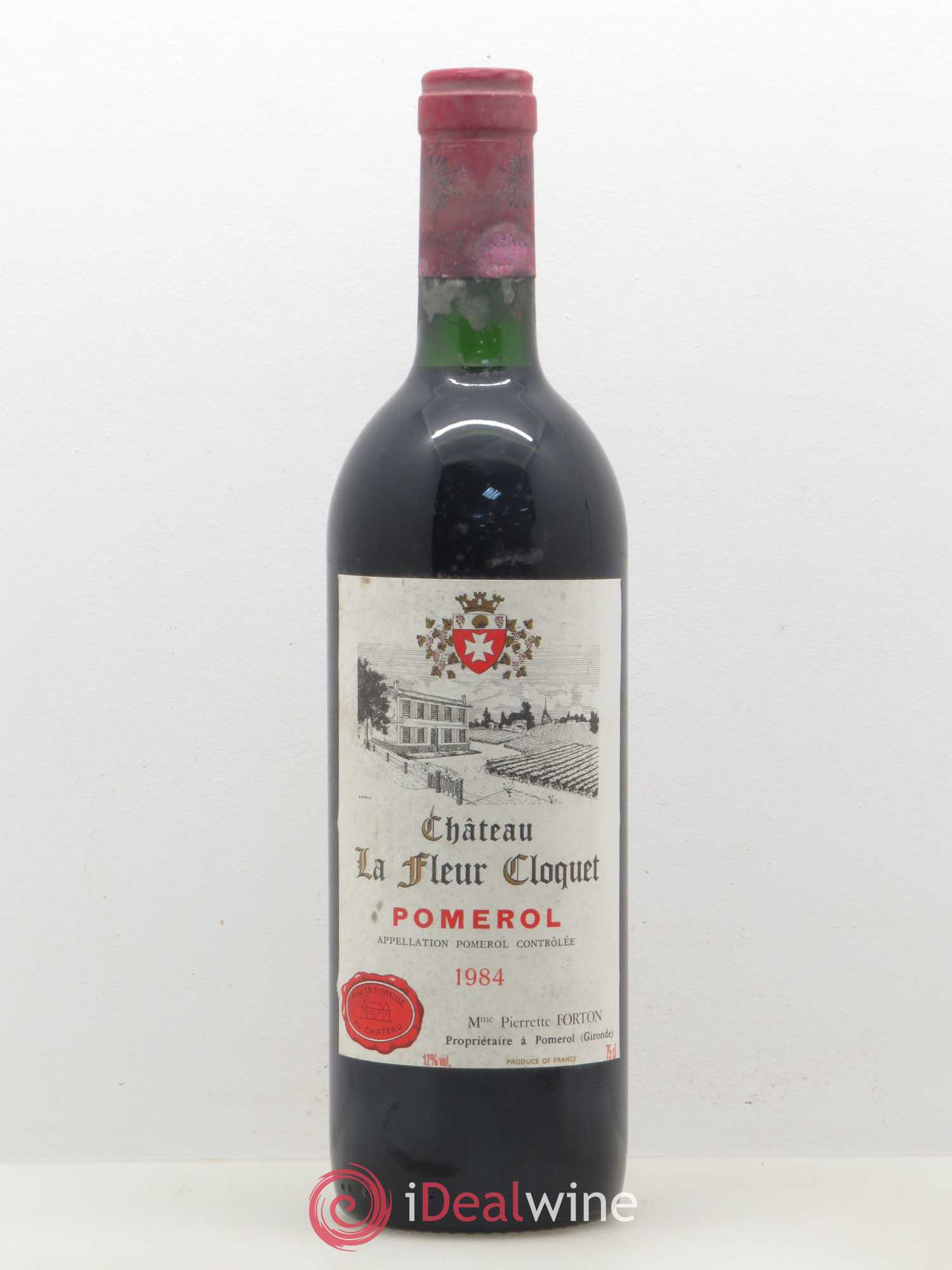 Château La Fleur Cloquet 1984 - Lot de 1 bouteille - 0