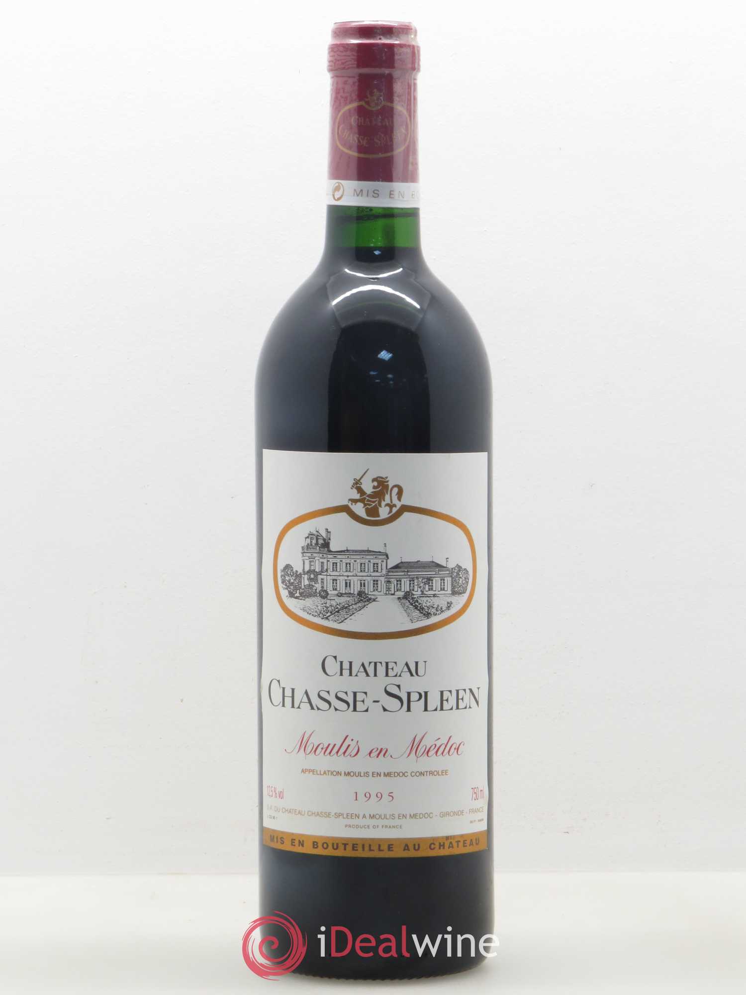Château Chasse Spleen 1995 - Lot de 1 bouteille - 0