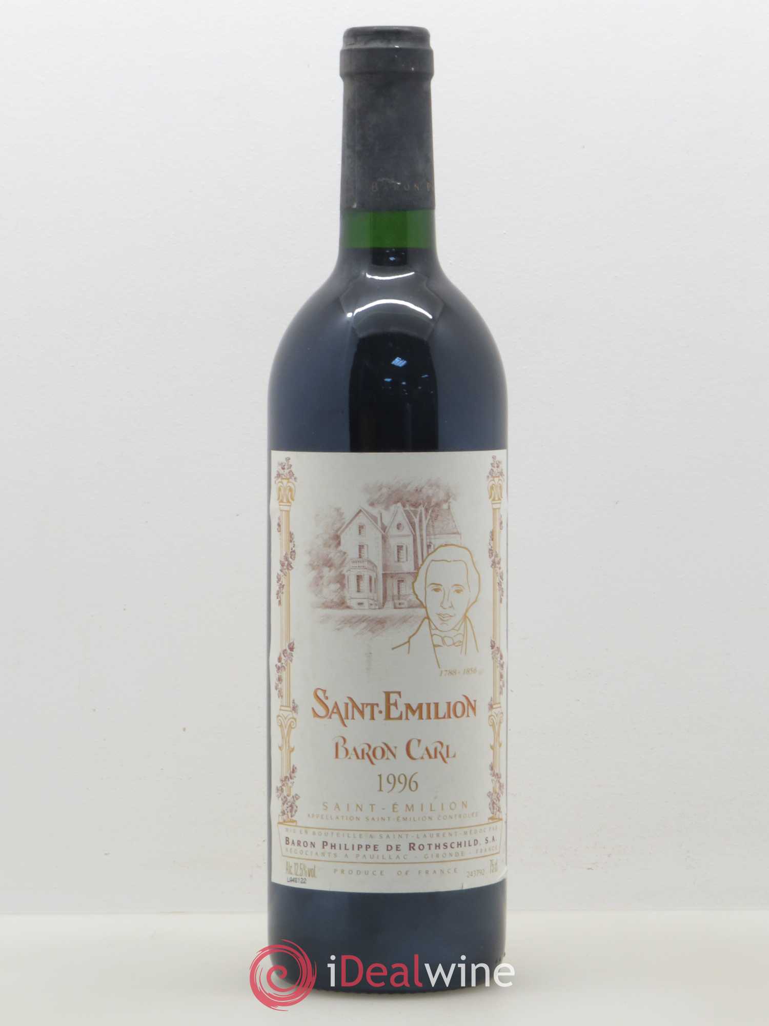Saint-Émilion Baron Carl 1996 - Posten von 1 Flasche - 0