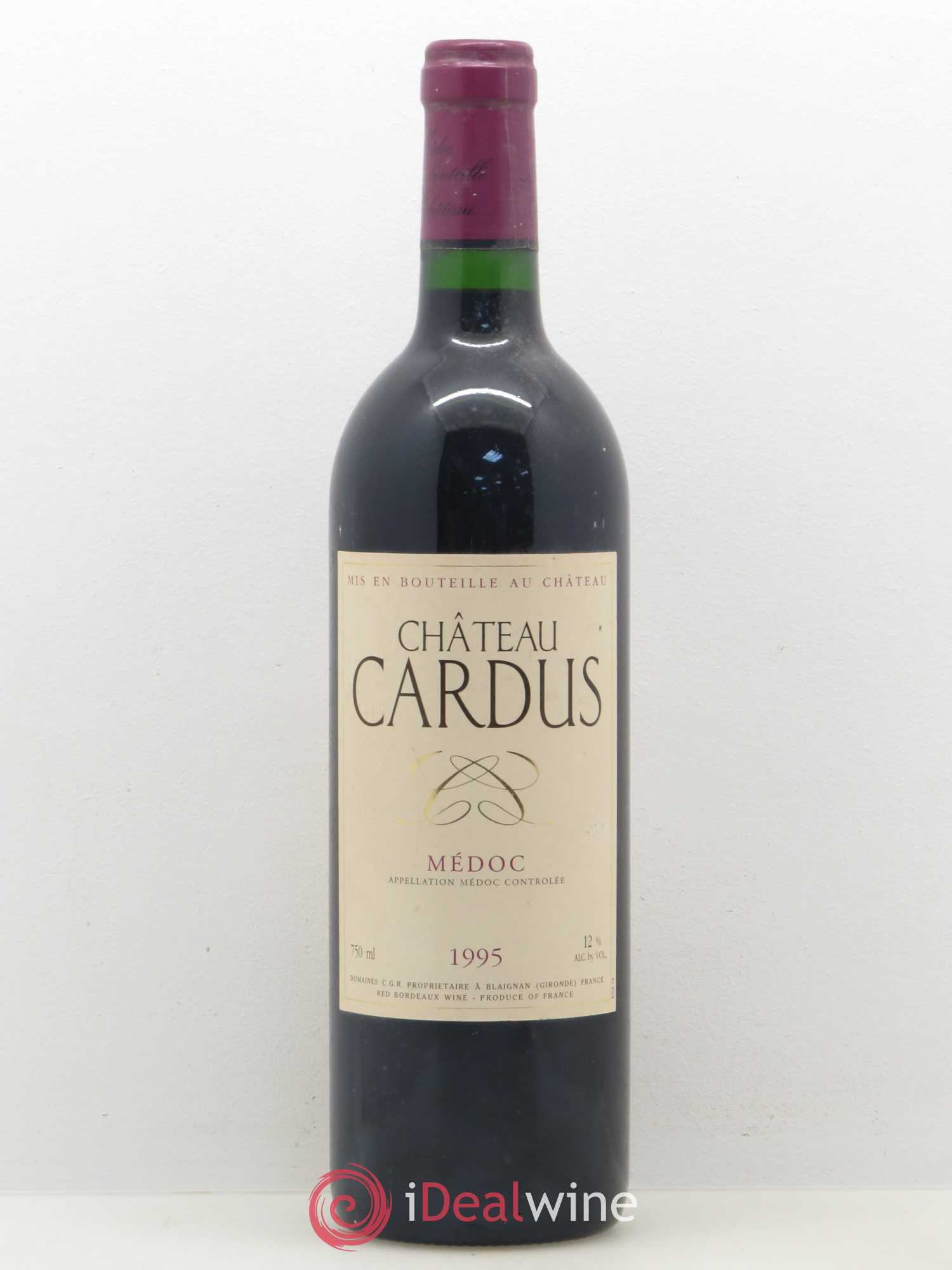 Médoc Cardus 1995 - Posten von 1 Flasche - 0