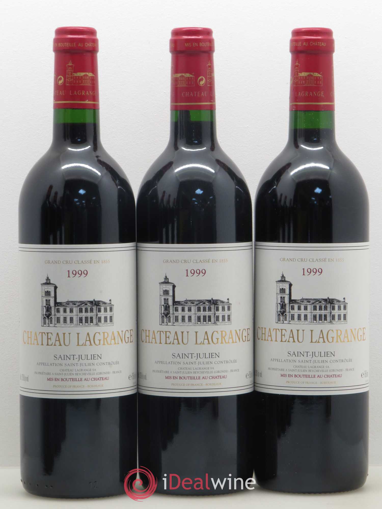 Château Lagrange 3ème Grand Cru Classé 1999 - Lot de 12 bouteilles - 1